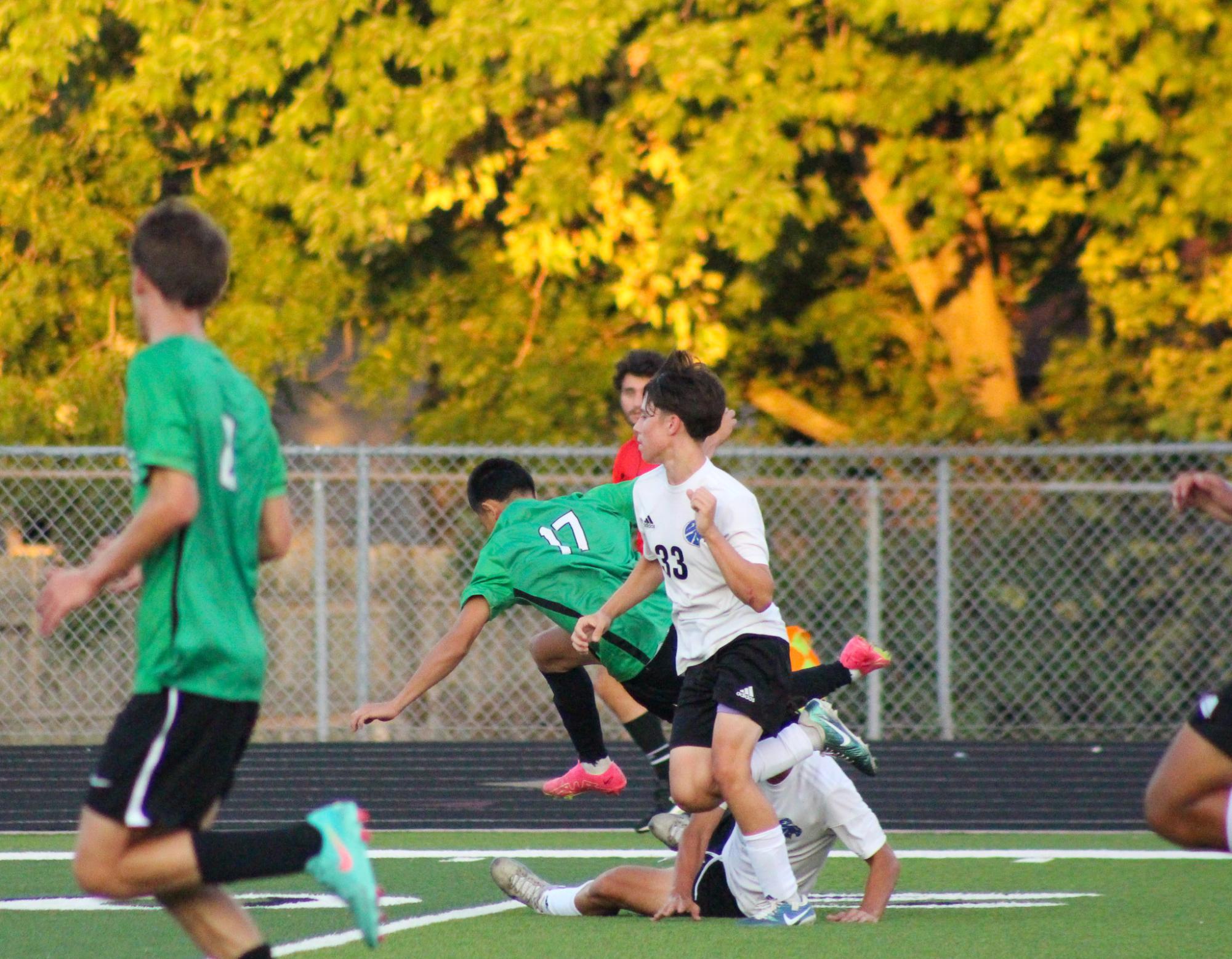 Boys Varsity Soccer vs. Goddard (Photos by Delainey Stephenson)