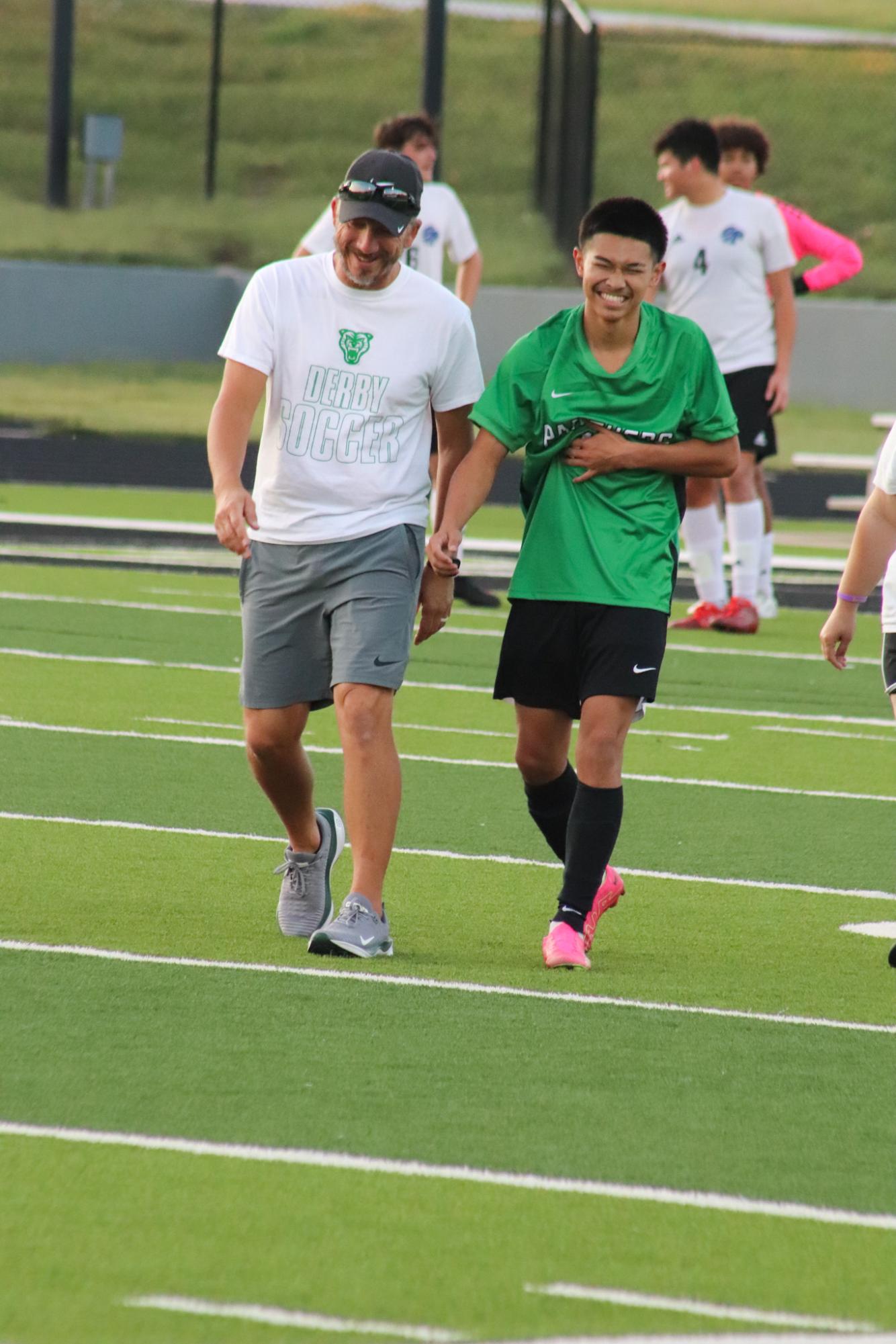 Boys Varsity Soccer vs. Goddard (Photos by Kaelyn Kissack)