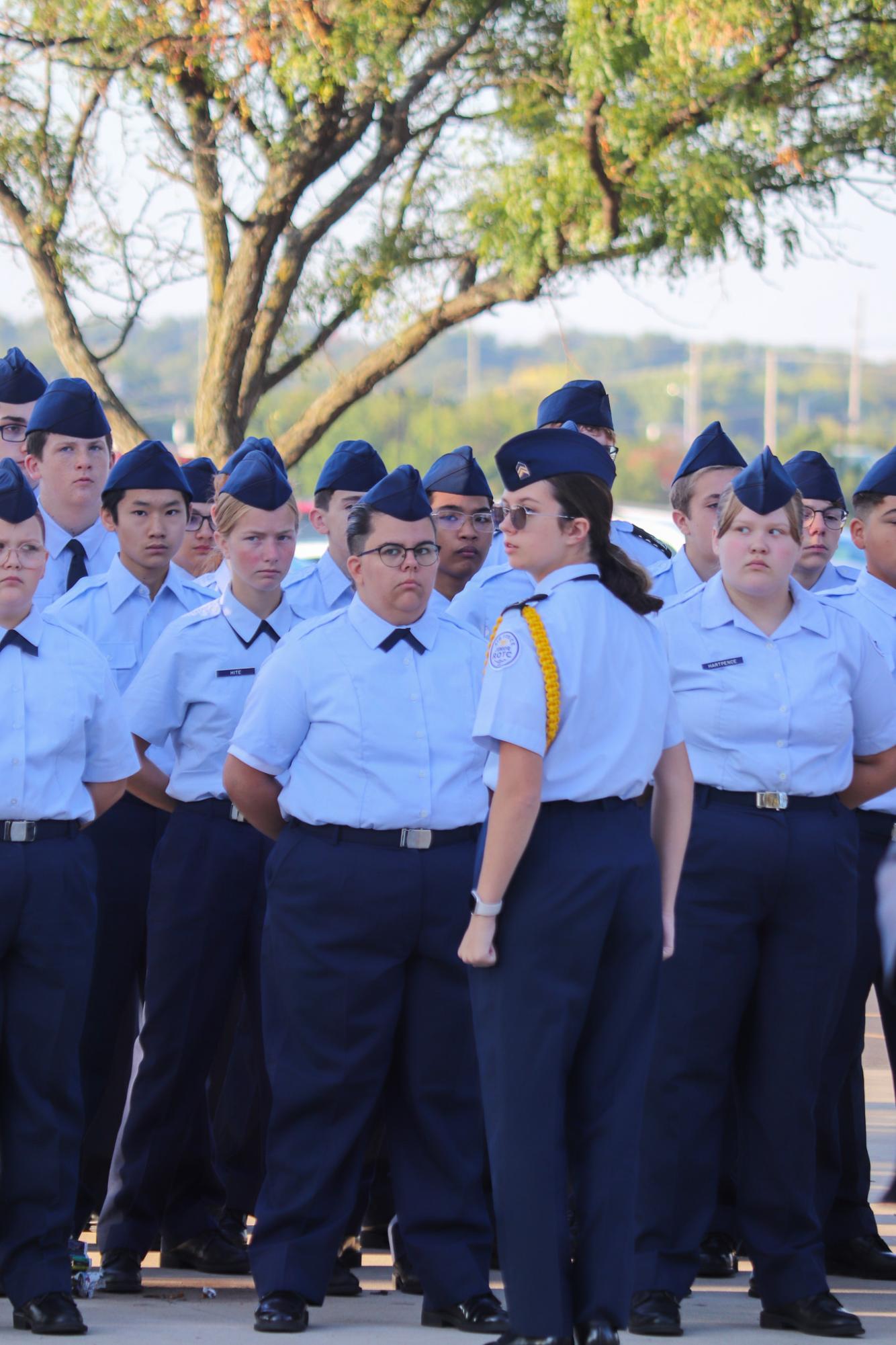 AFJROTC 9/11 Memorial Ceremony (Photos by Delainey Stephenson)