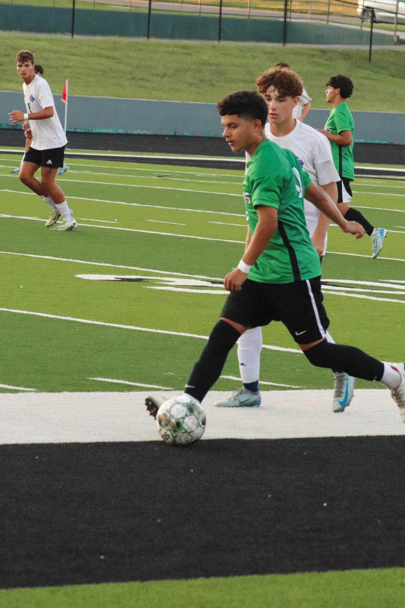 Boys Varsity Soccer vs. Goddard (Photos by Kaelyn Kissack)