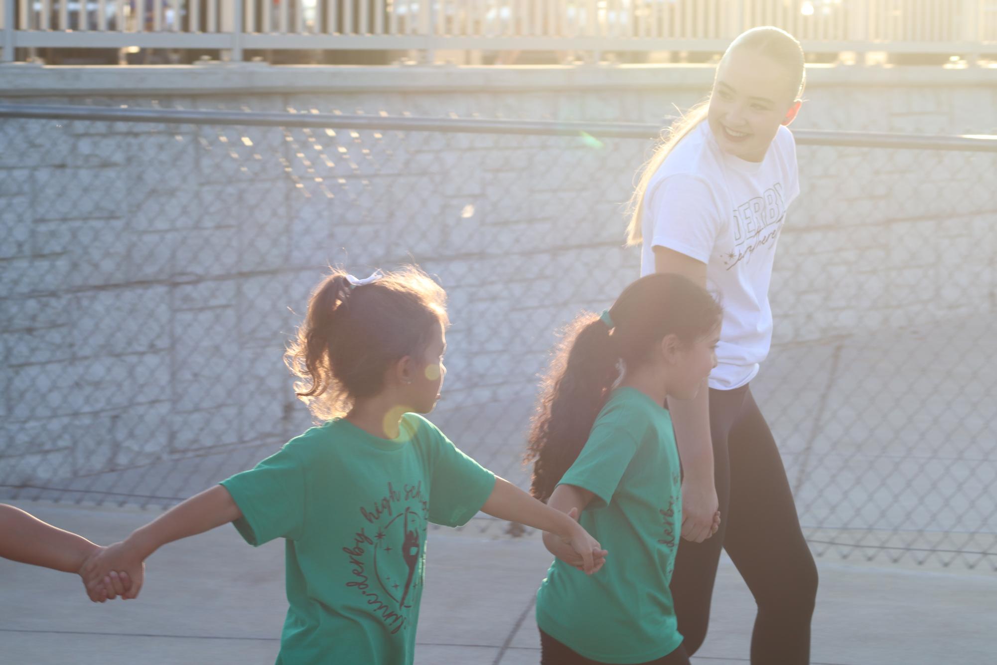 Pantherette dance clinic (Photos by Stevie Hoppock)