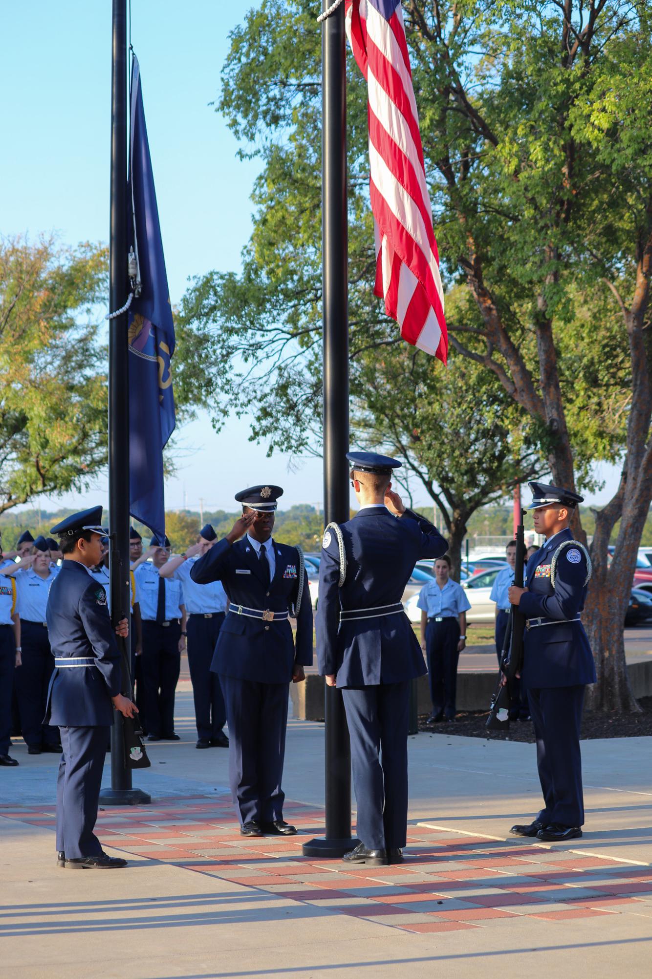 AFJROTC 9/11 Memorial Ceremony (Photos by Delainey Stephenson)