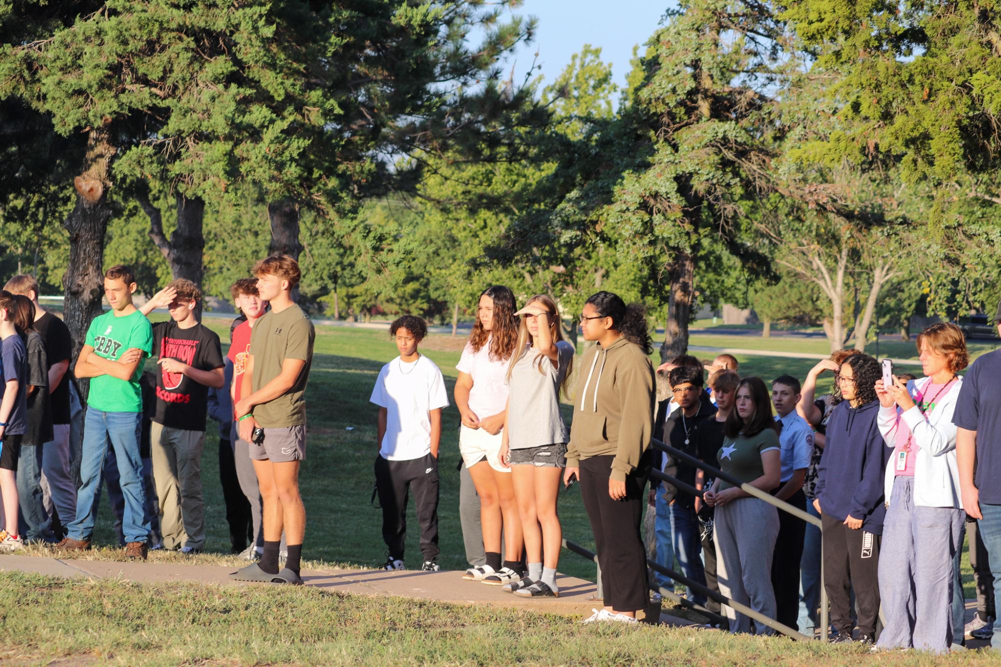 AFJROTC 9/11 Memorial Ceremony (Photos by Delainey Stephenson)