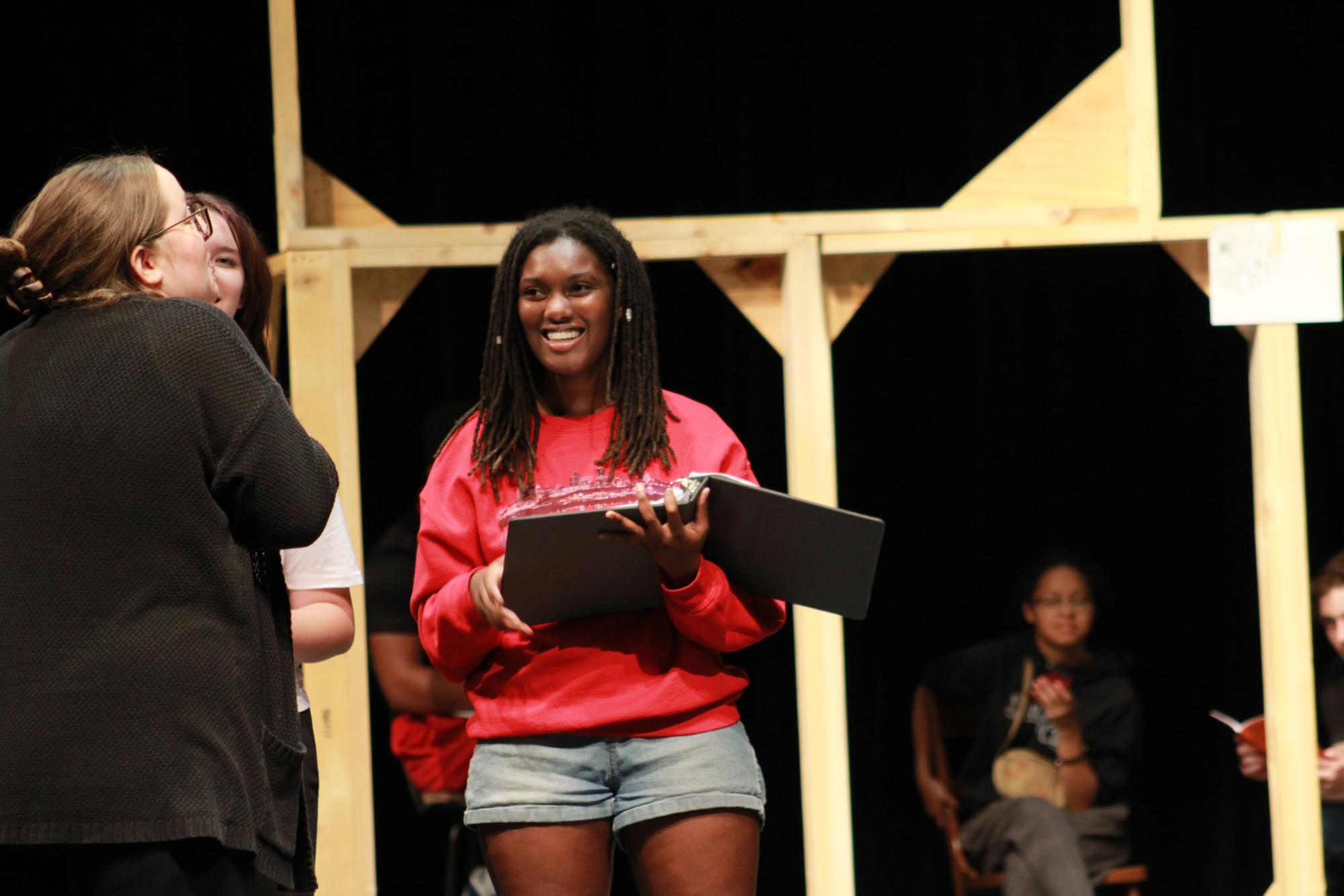 Drama Rehearsal (Photos by Bailey Sallman)