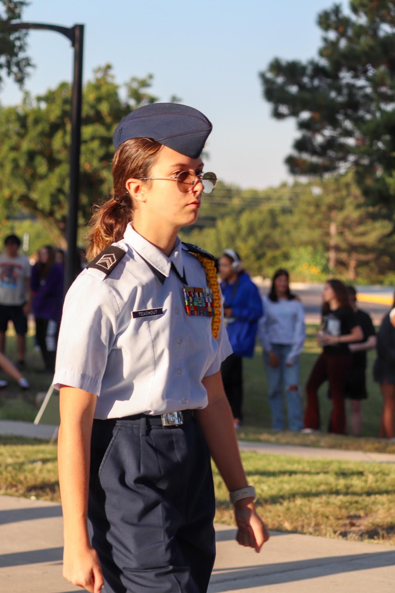 AFJROTC 9/11 Memorial Ceremony (Photos by Delainey Stephenson)