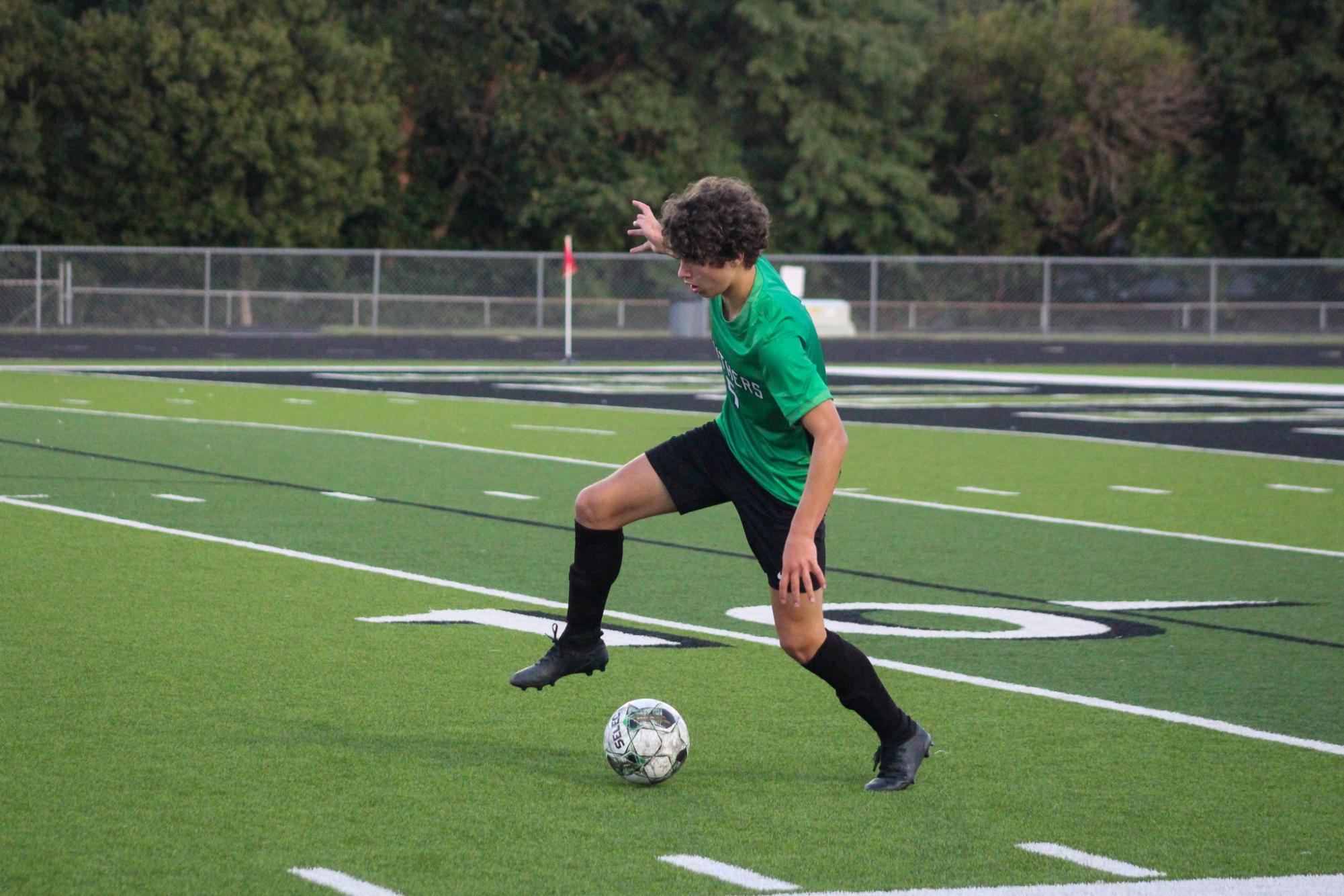 Boys Varsity Soccer vs. Goddard (Photos by Delainey Stephenson)