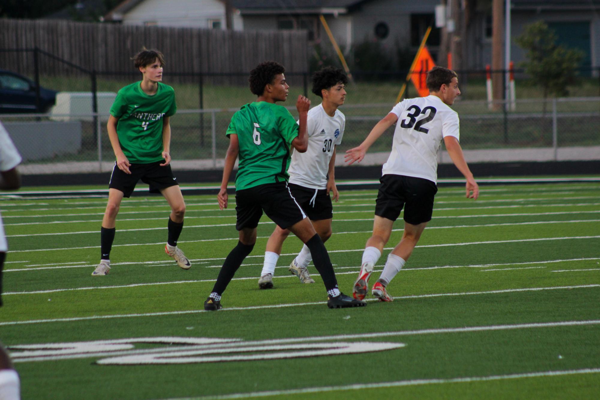 Boys Varsity Soccer vs. Goddard (Photos by Delainey Stephenson)