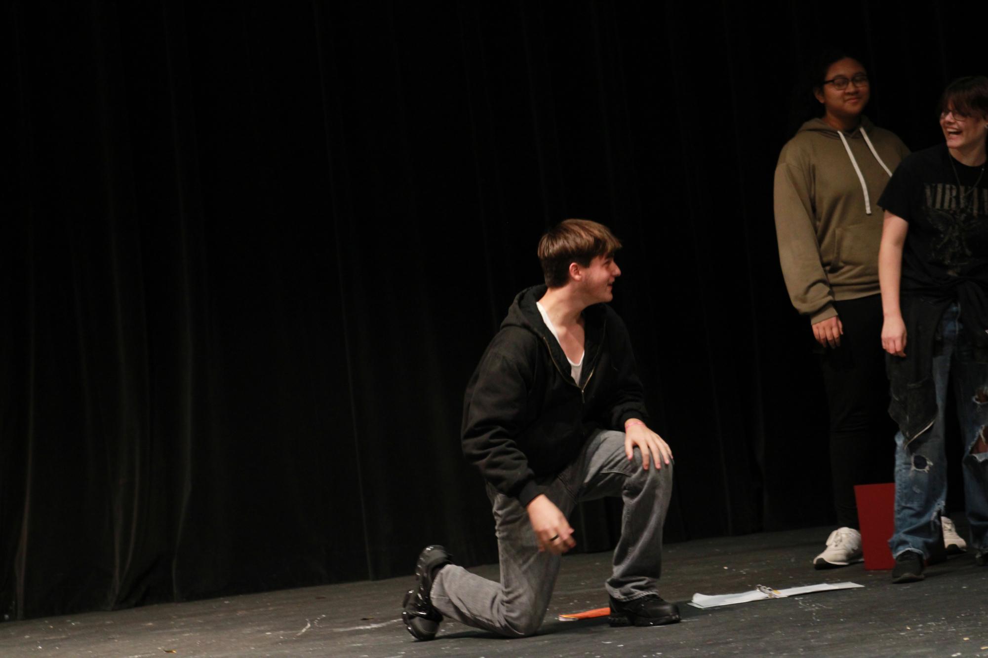 Drama Rehearsal (Photos by Bailey Sallman)