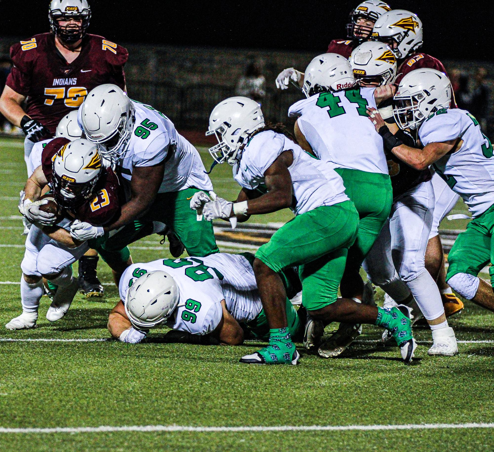 Football Vs. Hays (Photos By Liberty Smith)