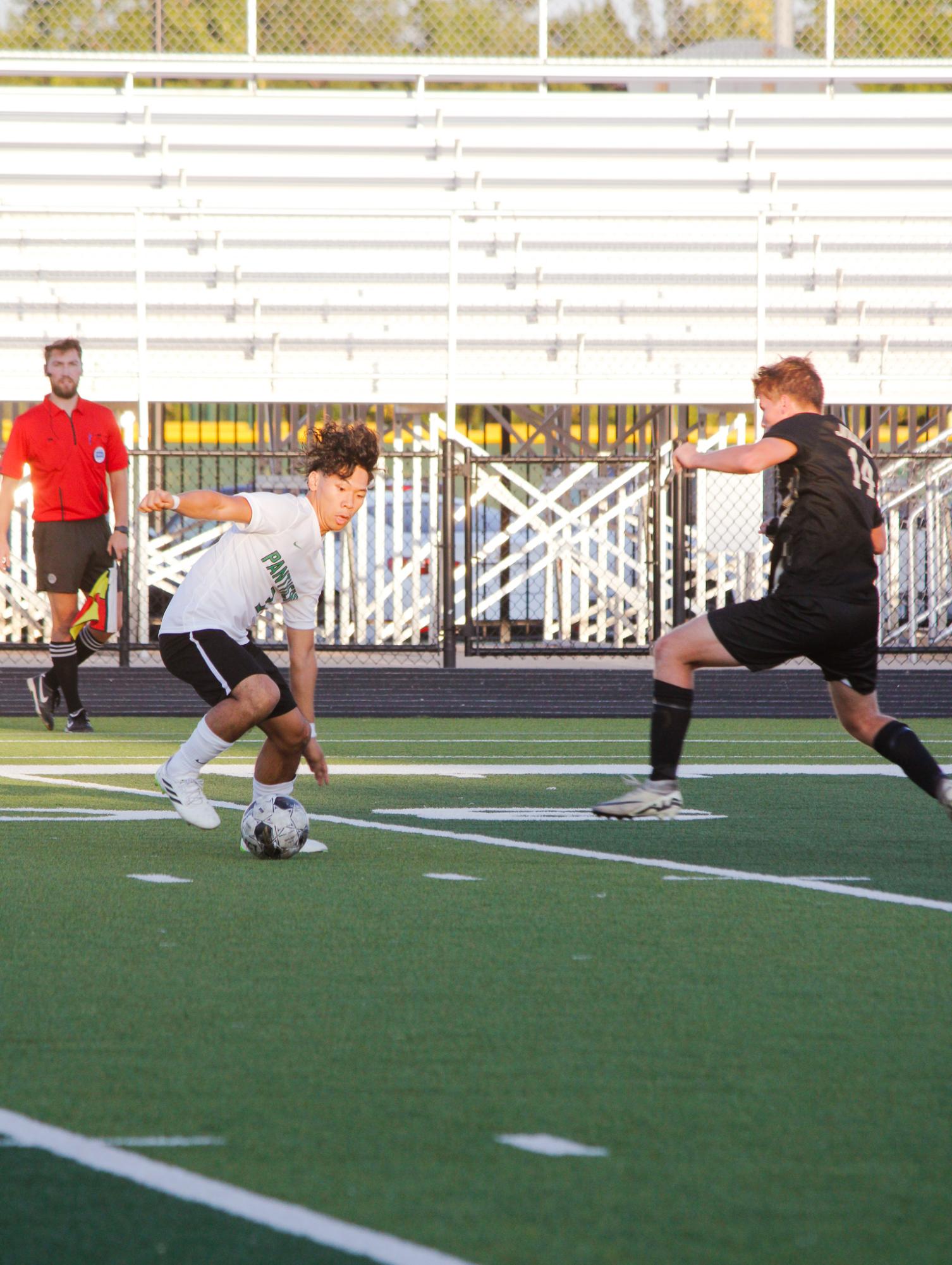 Boys varsity soccer vs. Andover Central (Photos by Ava Mbawuike)