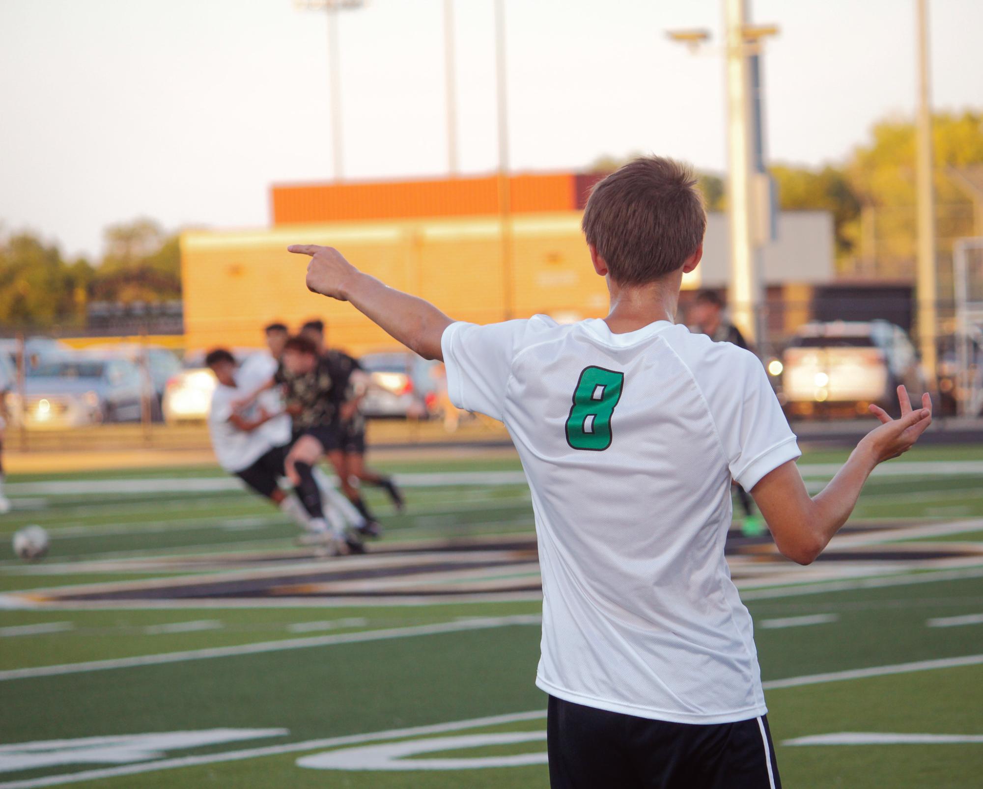 Boys varsity soccer vs. Andover Central (Photos by Ava Mbawuike)