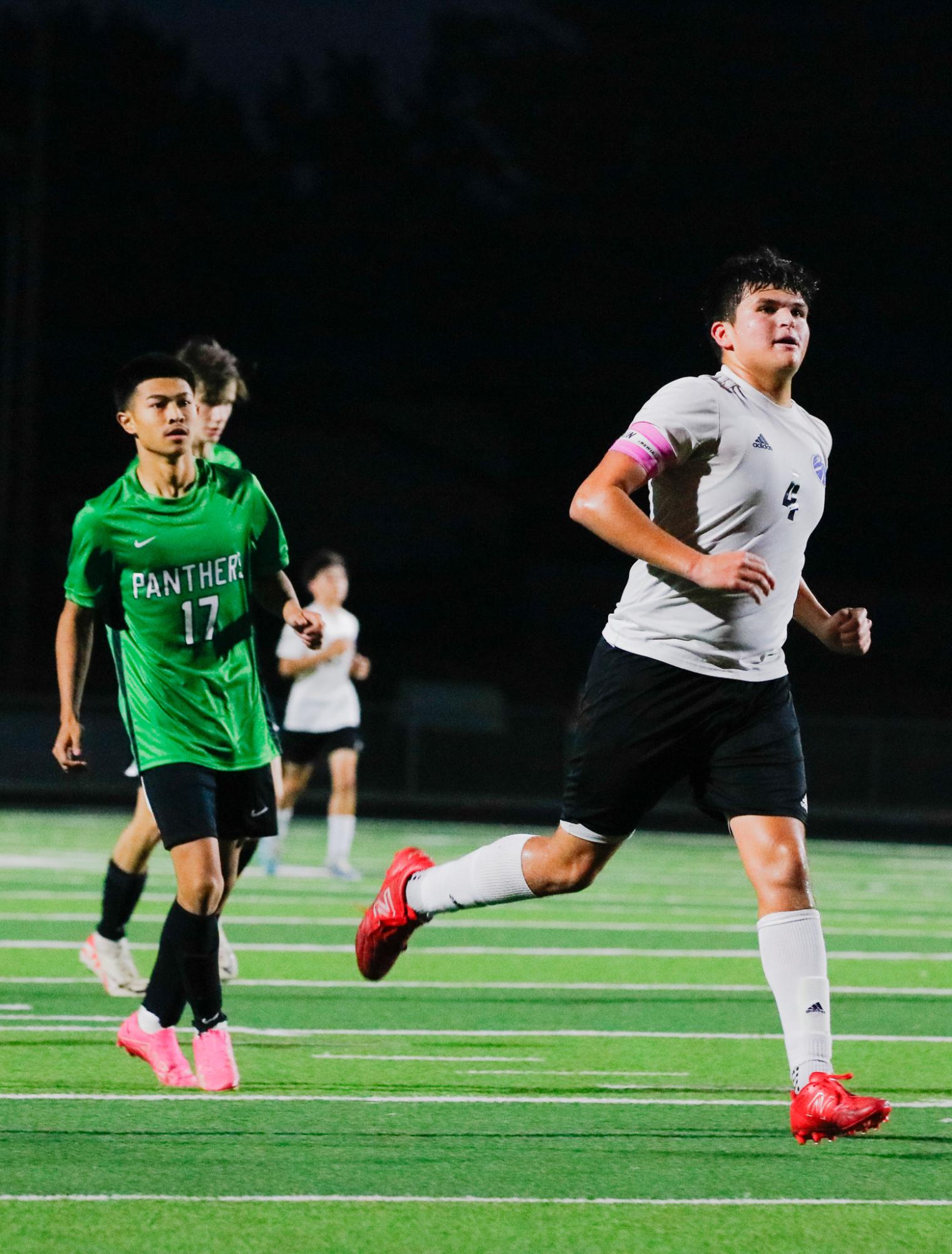 Boys varsity soccer vs. Goddard (Photos by Ava Mbawuike)