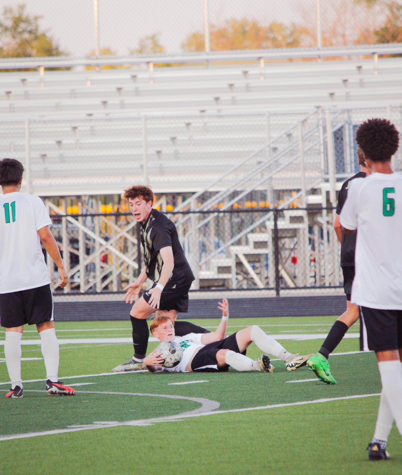 Boys varsity soccer vs. Andover Central (Photos by Ava Mbawuike)