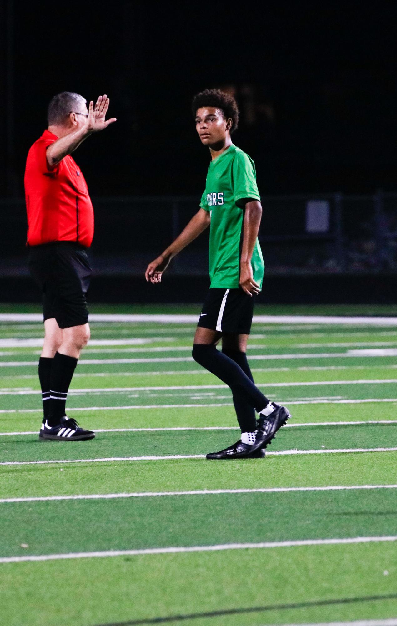 Boys varsity soccer vs. Goddard (Photos by Ava Mbawuike)