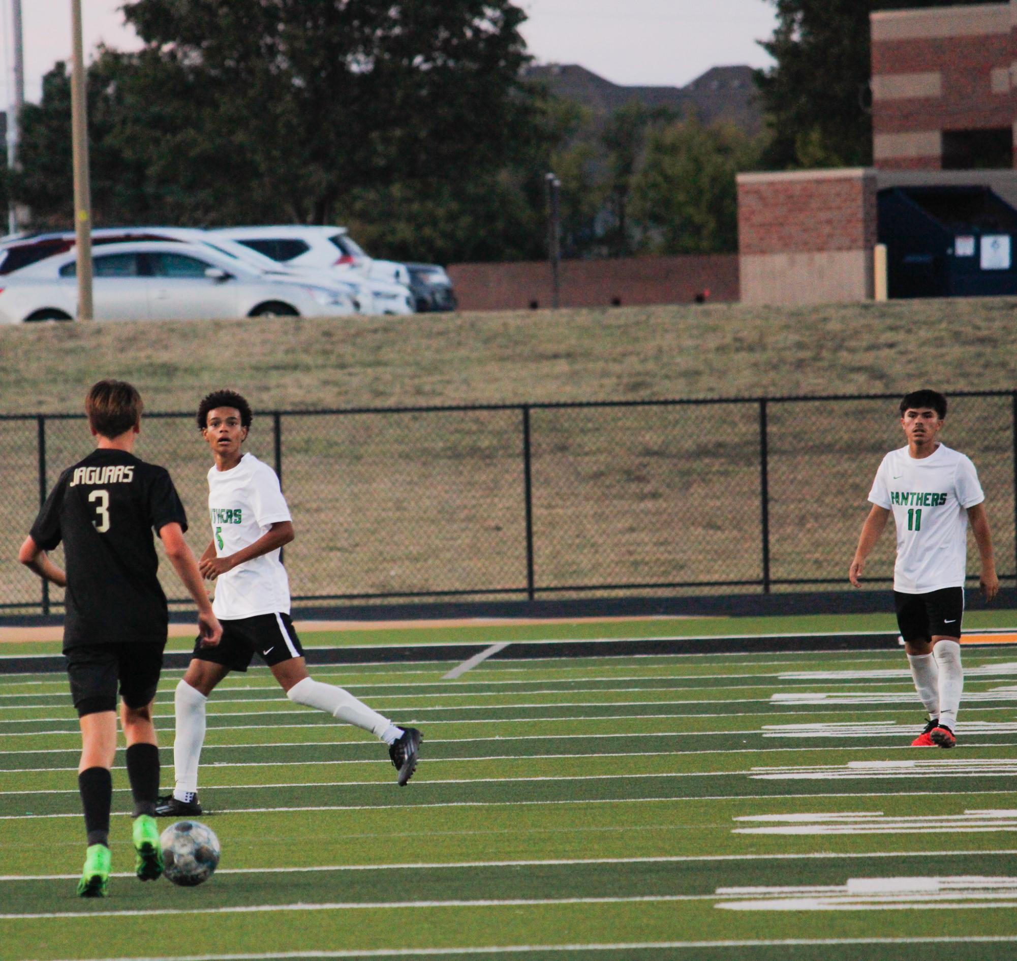 Boys varsity soccer vs. Andover Central (Photos by Ava Mbawuike)