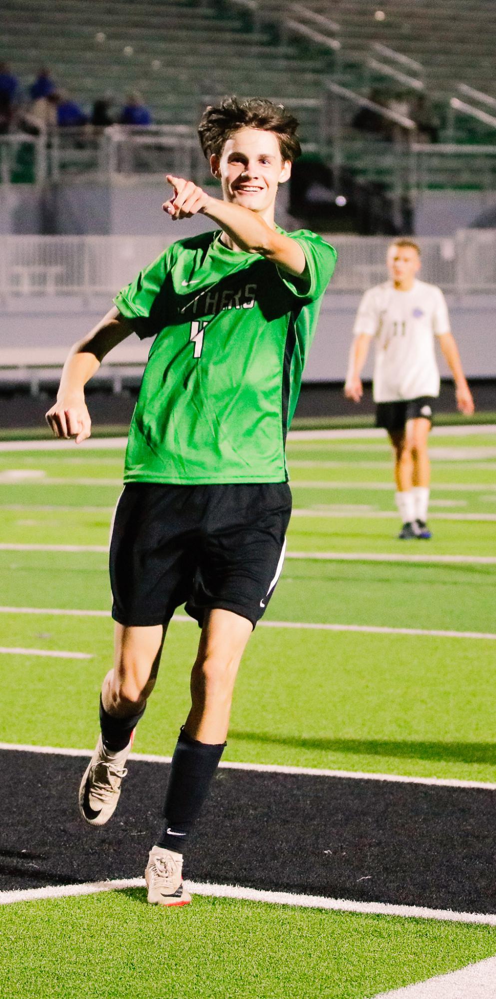 Boys varsity soccer vs. Goddard (Photos by Ava Mbawuike)