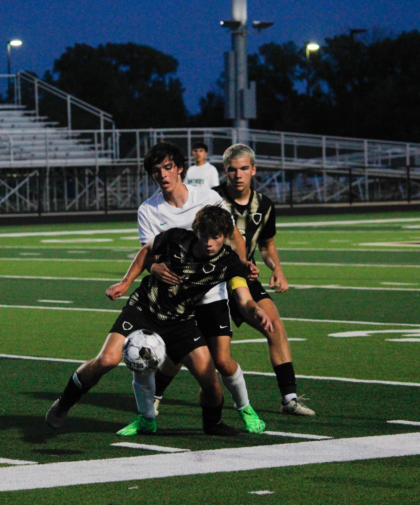 Boys varsity soccer vs. Andover Central (Photos by Ava Mbawuike)