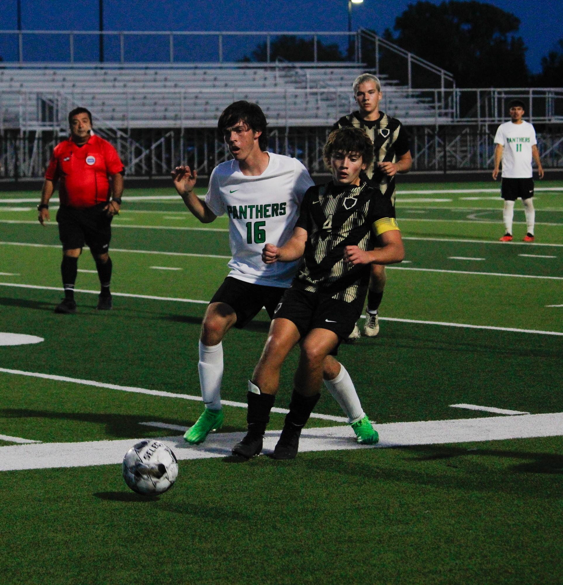 Boys varsity soccer vs. Andover Central (Photos by Ava Mbawuike)