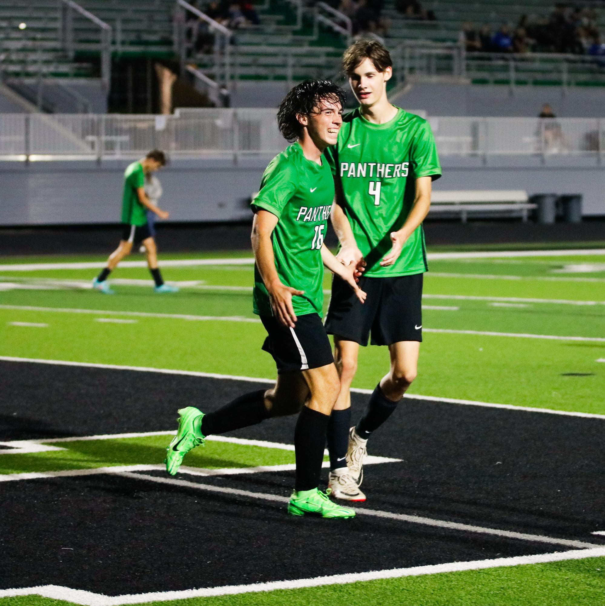 Boys varsity soccer vs. Goddard (Photos by Ava Mbawuike)