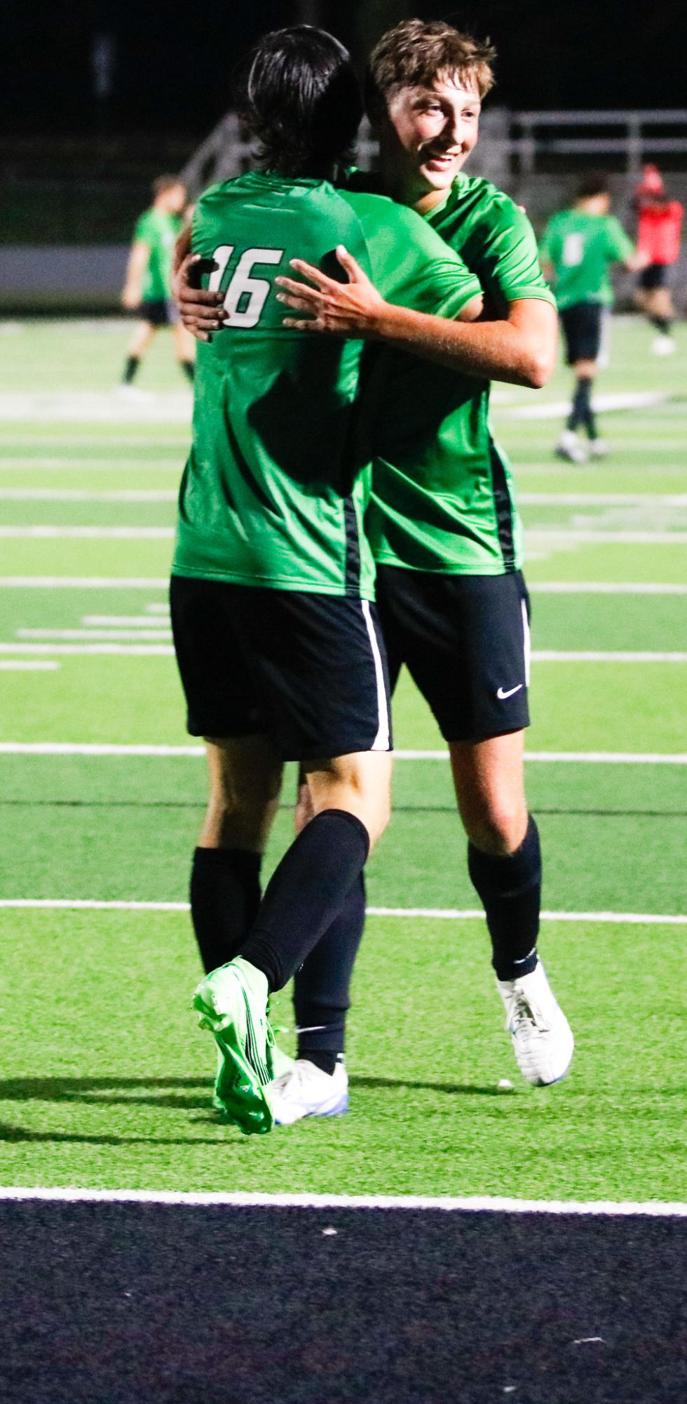 Boys varsity soccer vs. Goddard (Photos by Ava Mbawuike)