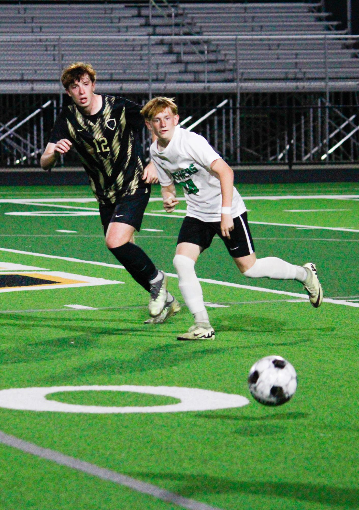 Boys varsity soccer vs. Andover Central (Photos by Ava Mbawuike)