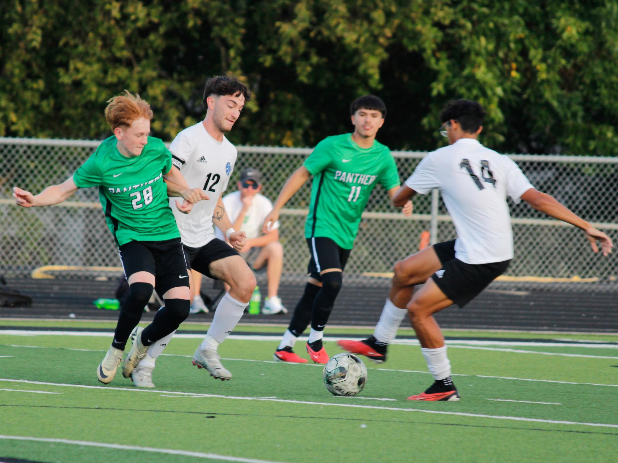 Boys Varsity Soccer vs. Goddard (Photos by Ella Davidson)