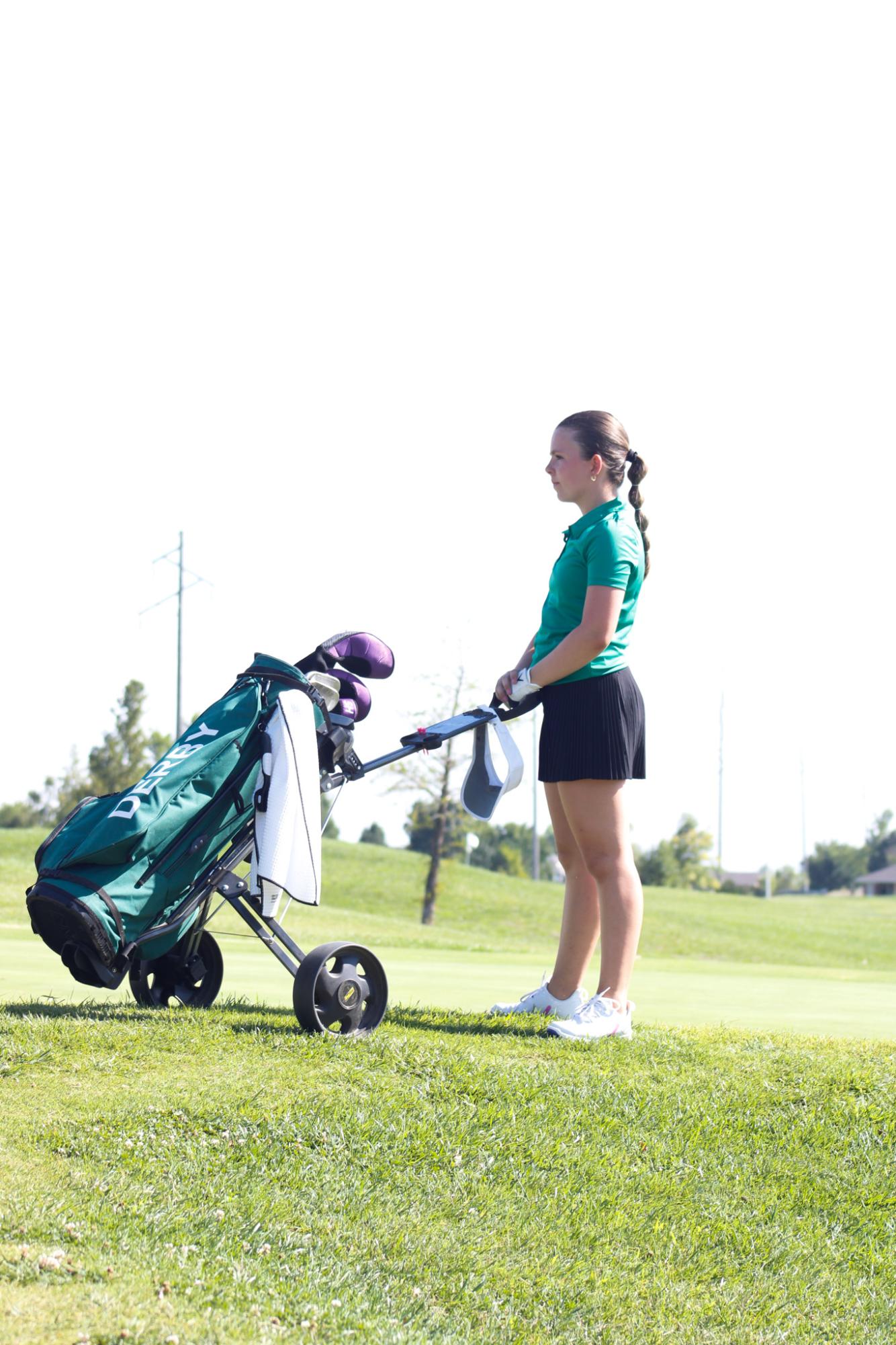 Girls Golf at Home (Photos by Kaelyn Kissack)