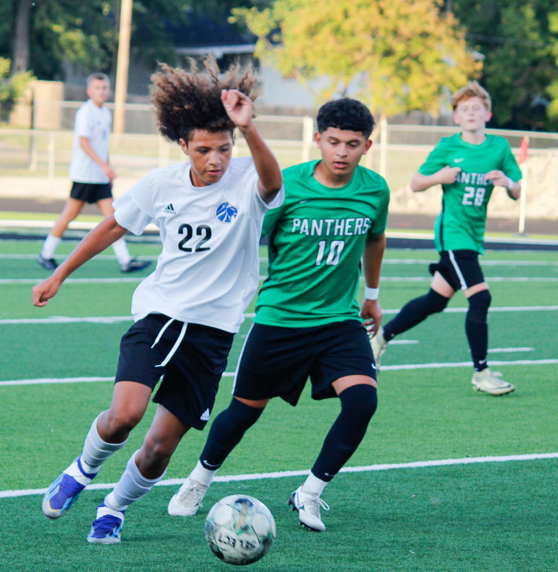 Boys Varsity Soccer vs. Goddard (Photos by Ella Davidson)