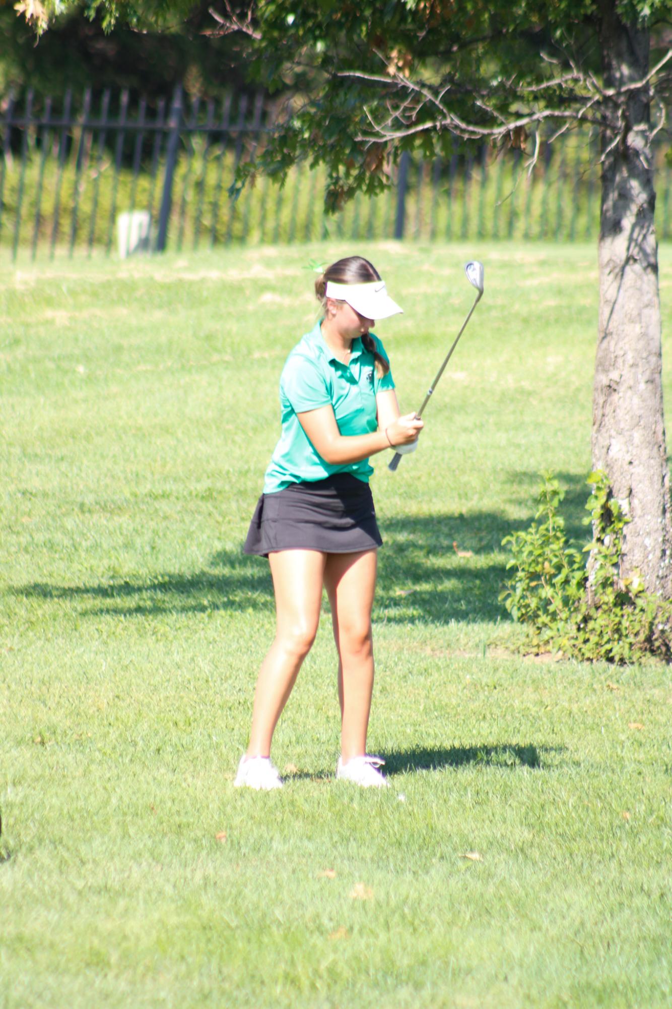 Girls Golf at Home (Photos by Kaelyn Kissack)