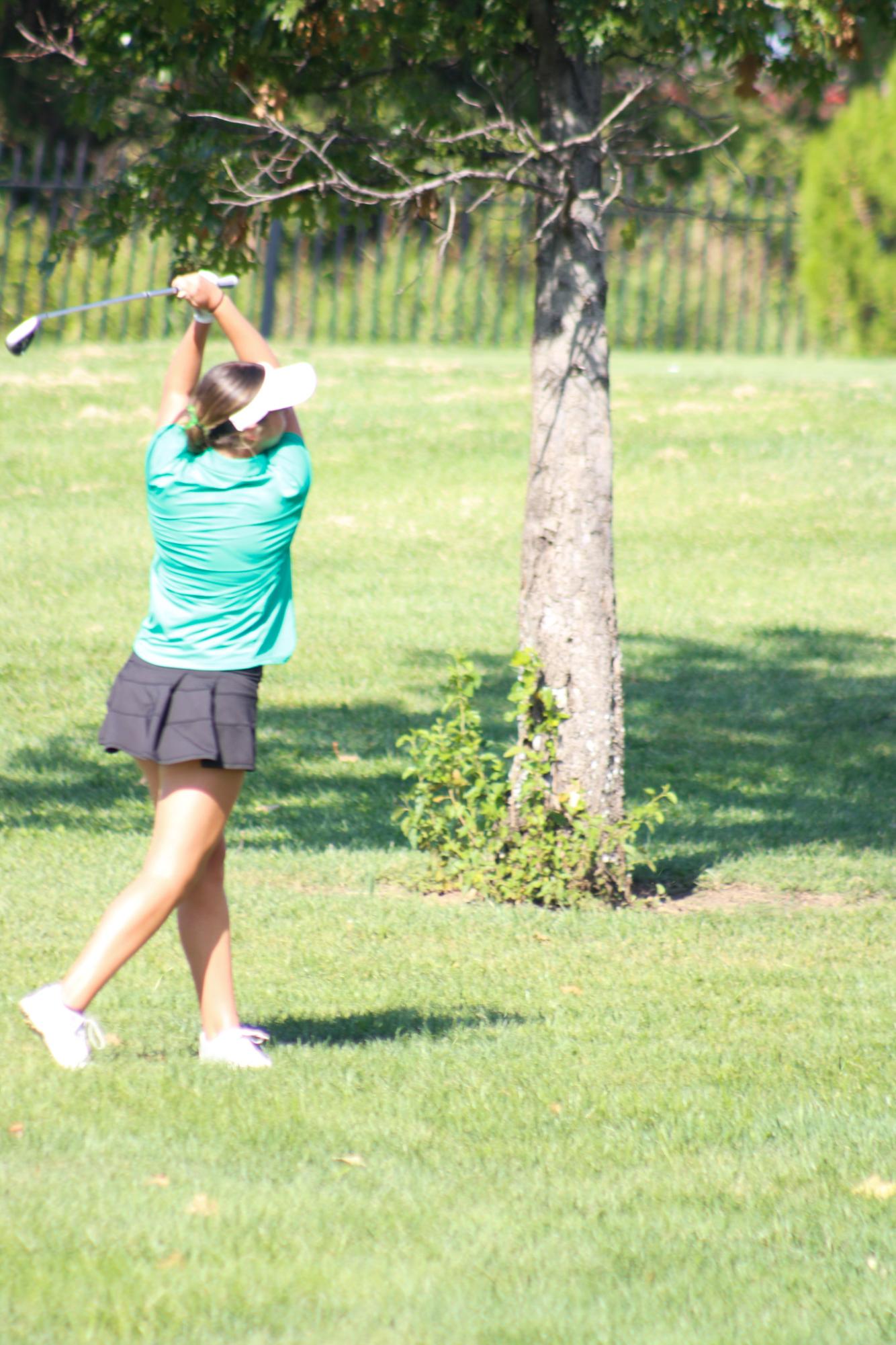 Girls Golf at Home (Photos by Kaelyn Kissack)