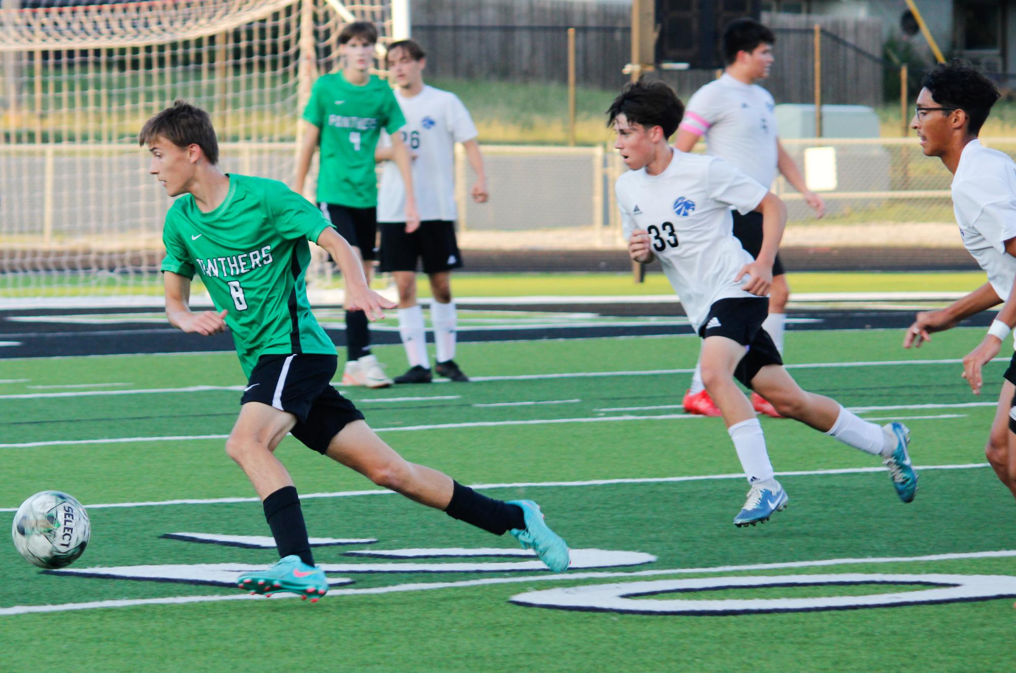 Boys Varsity Soccer vs. Goddard (Photos by Ella Davidson)