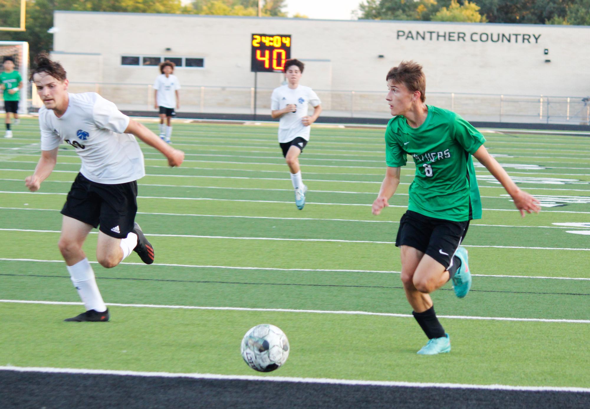 Boys Varsity Soccer vs. Goddard (Photos by Ella Davidson)