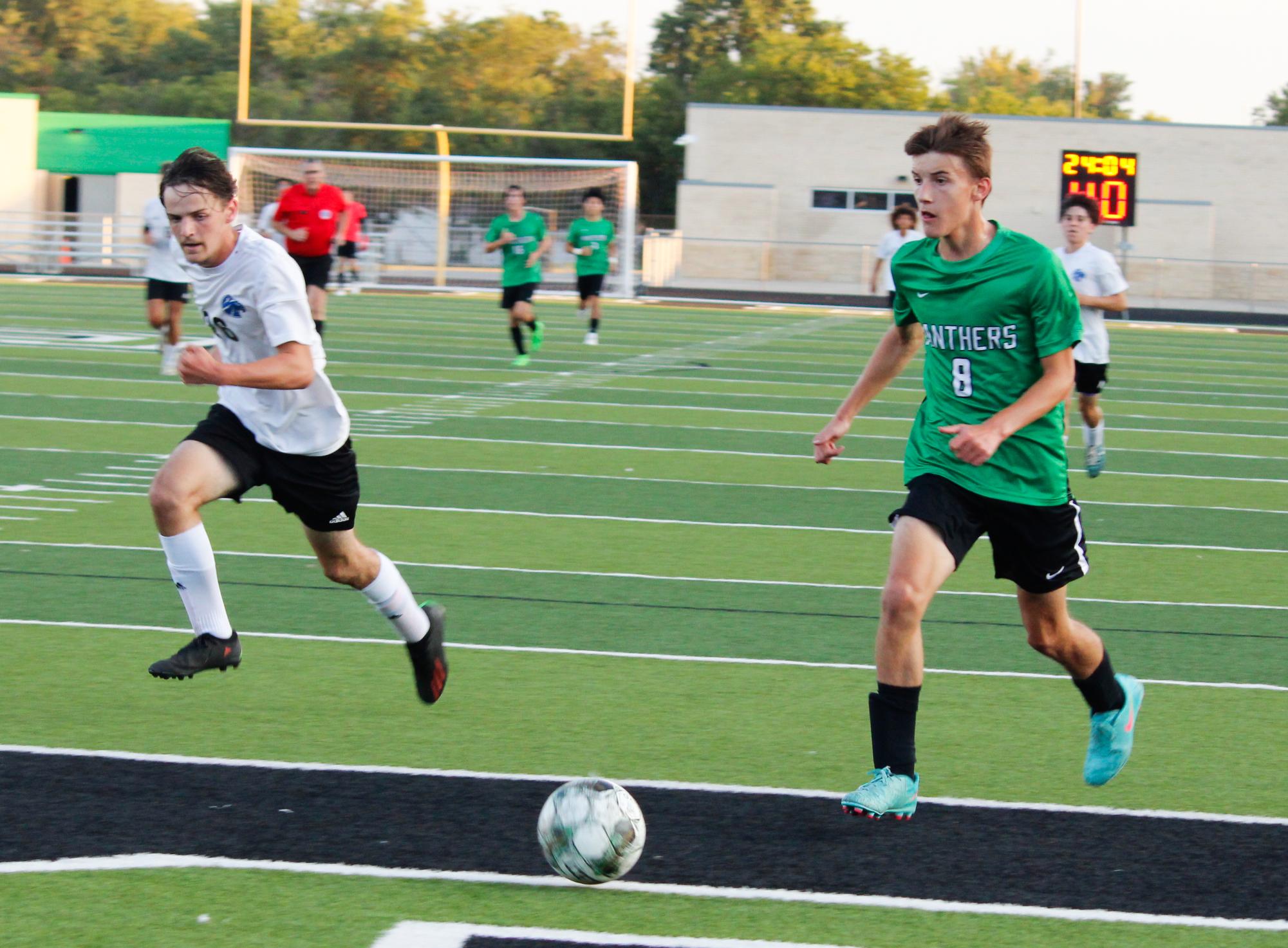 Boys Varsity Soccer vs. Goddard (Photos by Ella Davidson)