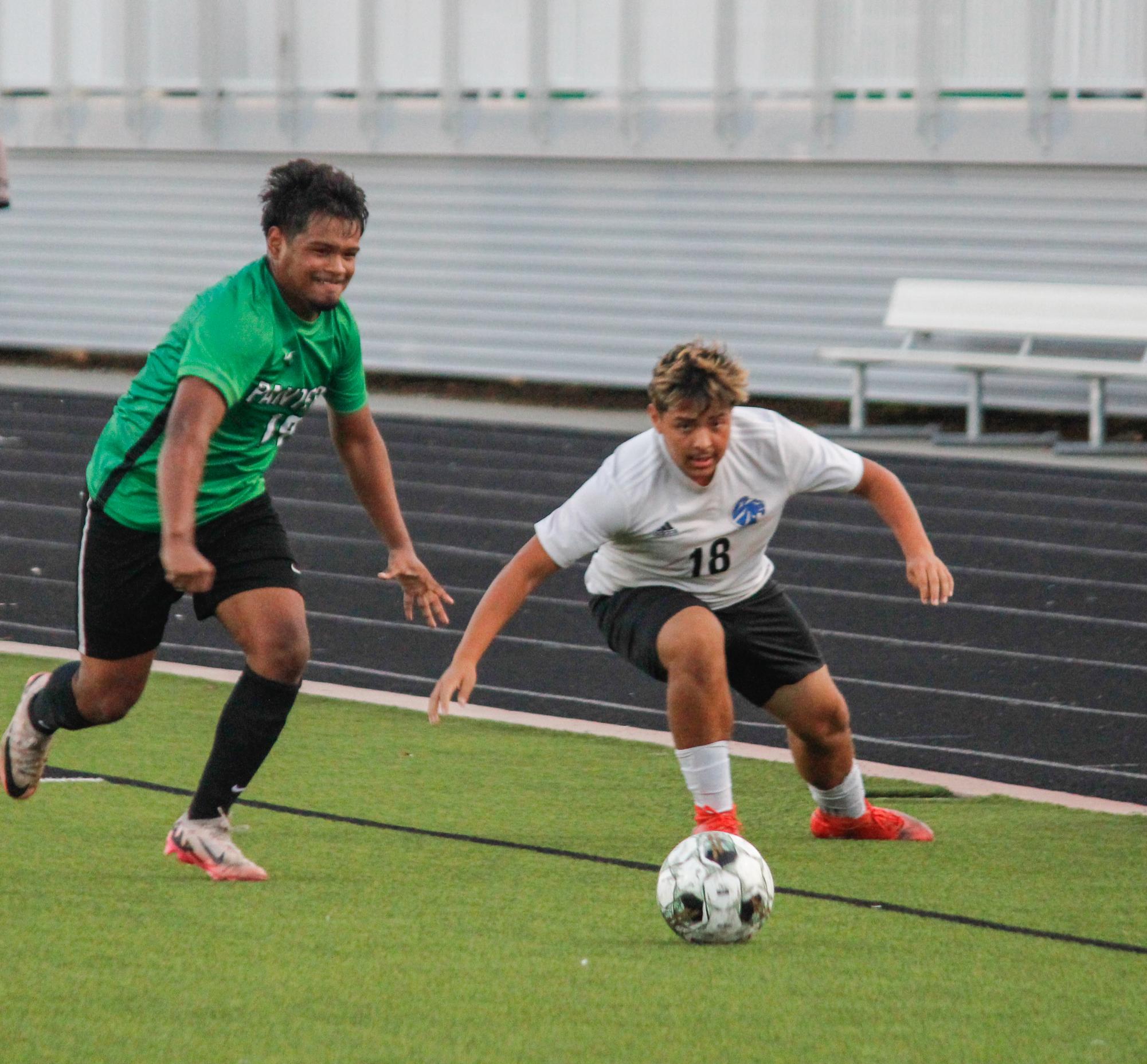 Boys Varsity Soccer vs. Goddard (Photos by Ella Davidson)