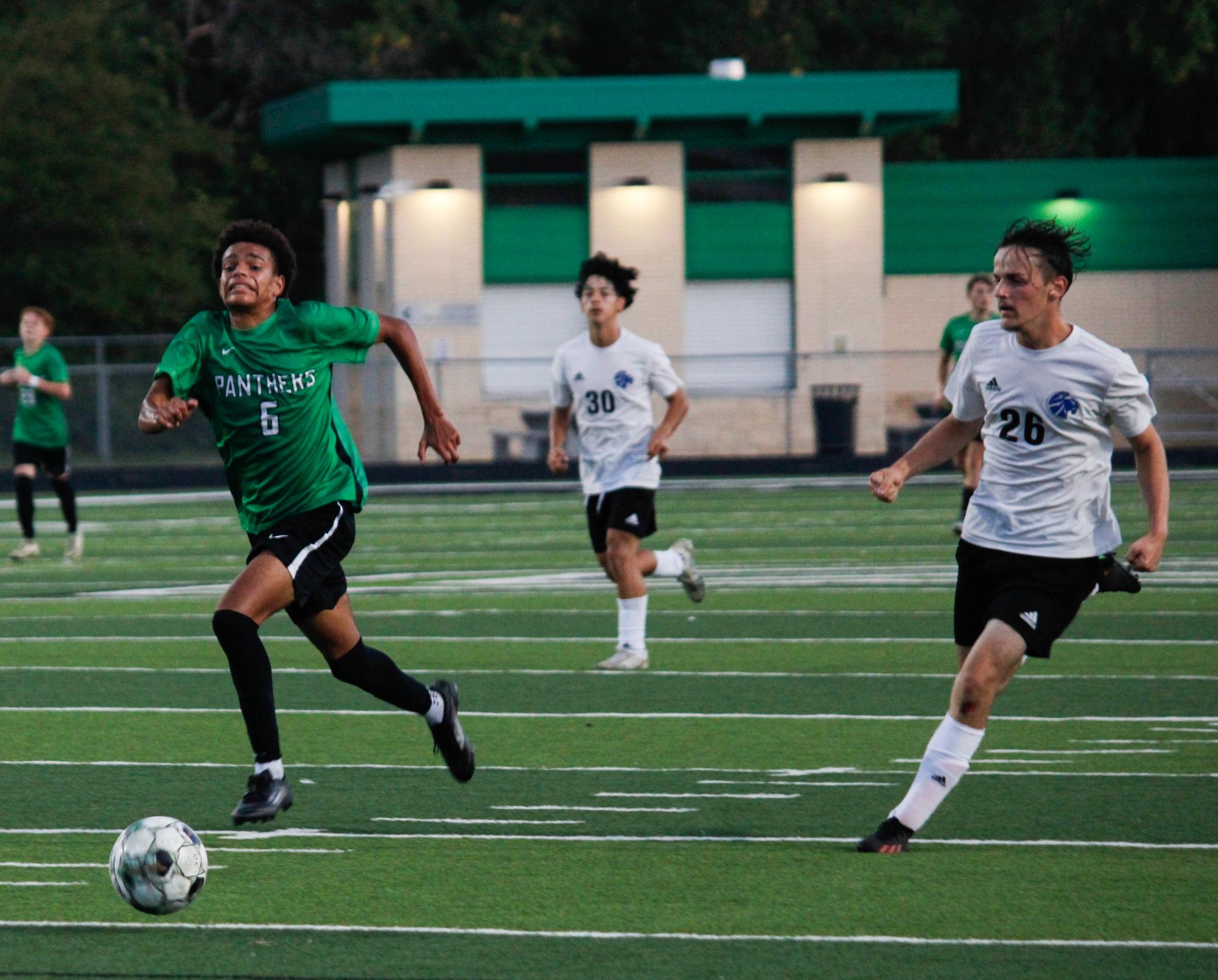 Boys Varsity Soccer vs. Goddard (Photos by Ella Davidson)