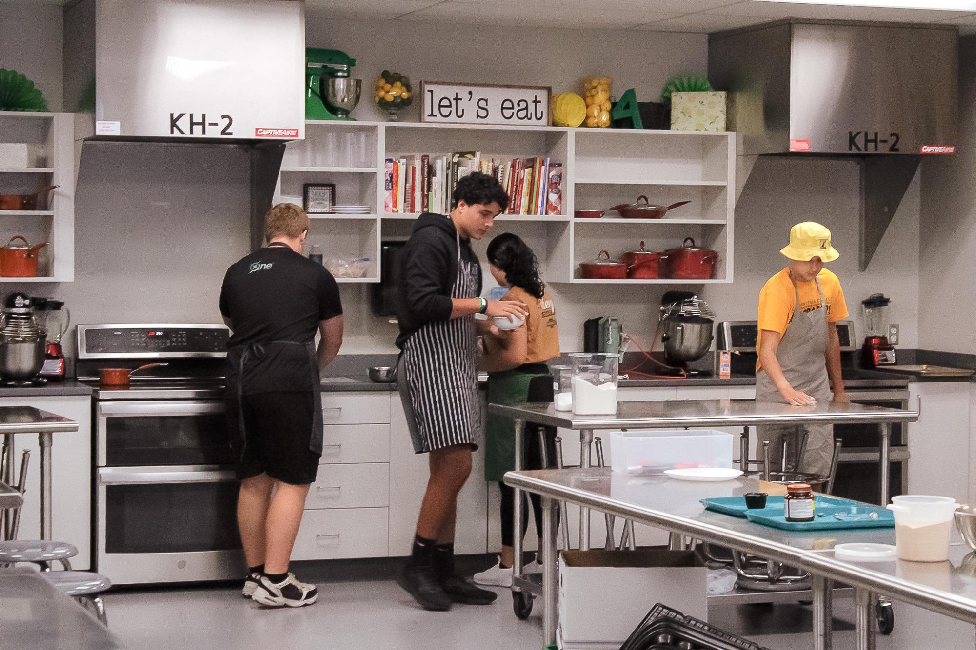 Cooking in Culinary (Photos by Sophie Segelke)