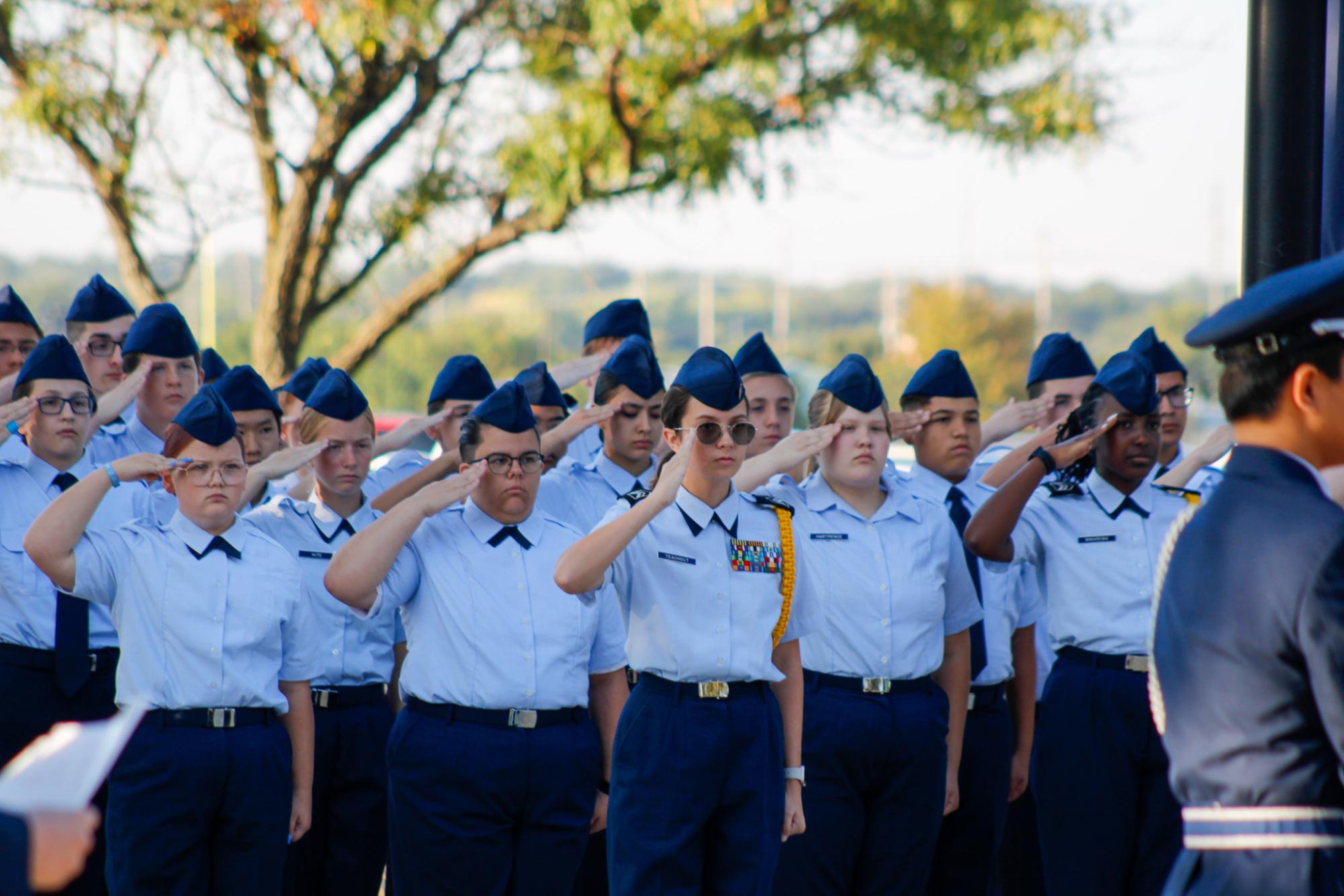 AFJROTC 9/11 Memorial (Photos by Alexis King)