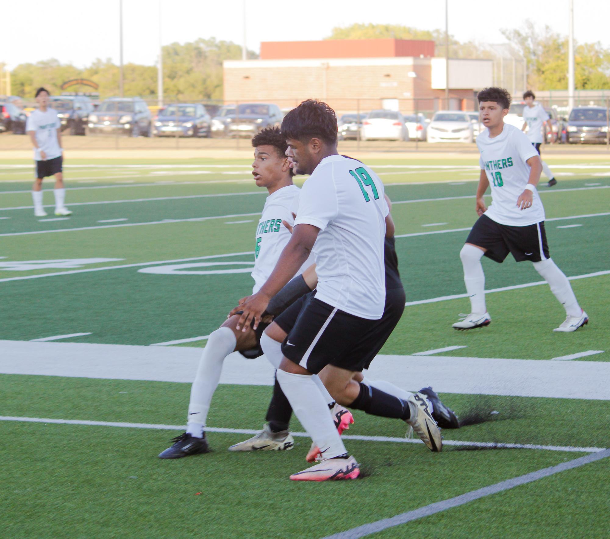 Boys varsity soccer vs. Andover Central (Photos by Ava Mbawuike)