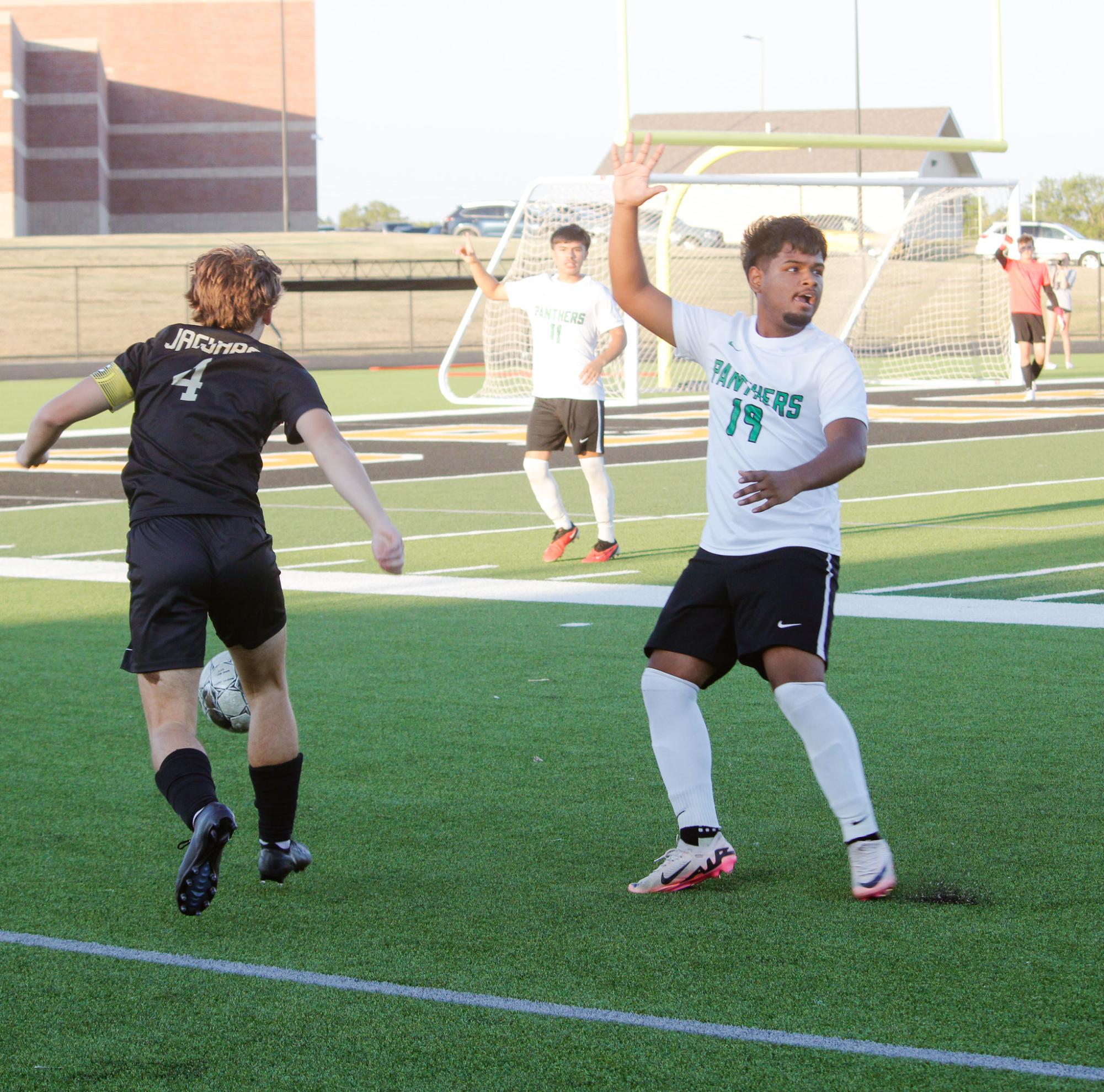 Boys varsity soccer vs. Andover Central (Photos by Ava Mbawuike)