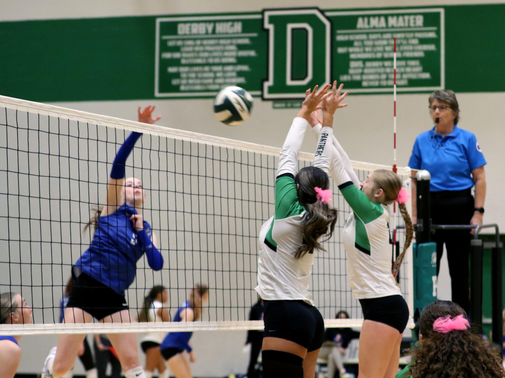 Volleyball vs. Hutch (Photos by Maggie Elliott)