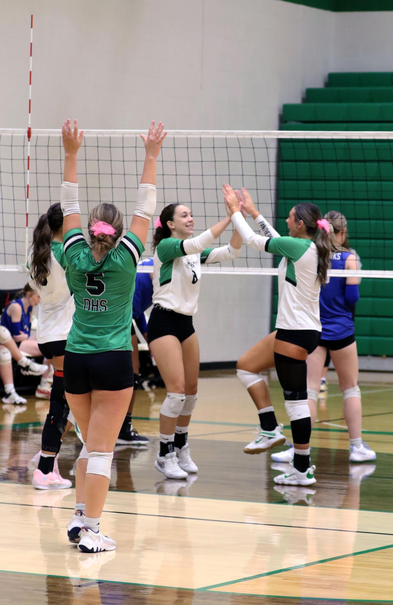 Volleyball vs. Hutch (Photos by Maggie Elliott)