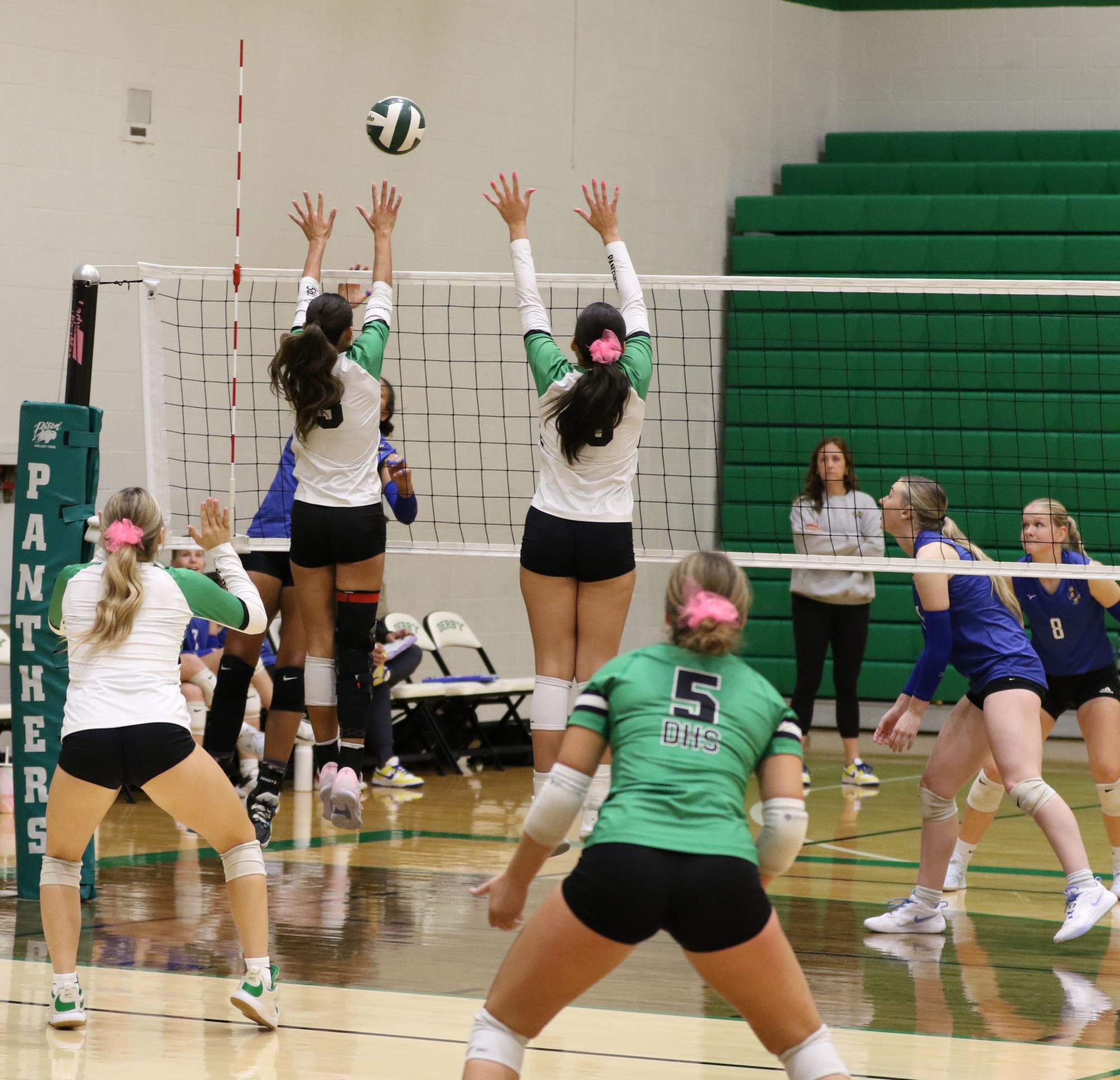 Volleyball vs. Hutch (Photos by Maggie Elliott)