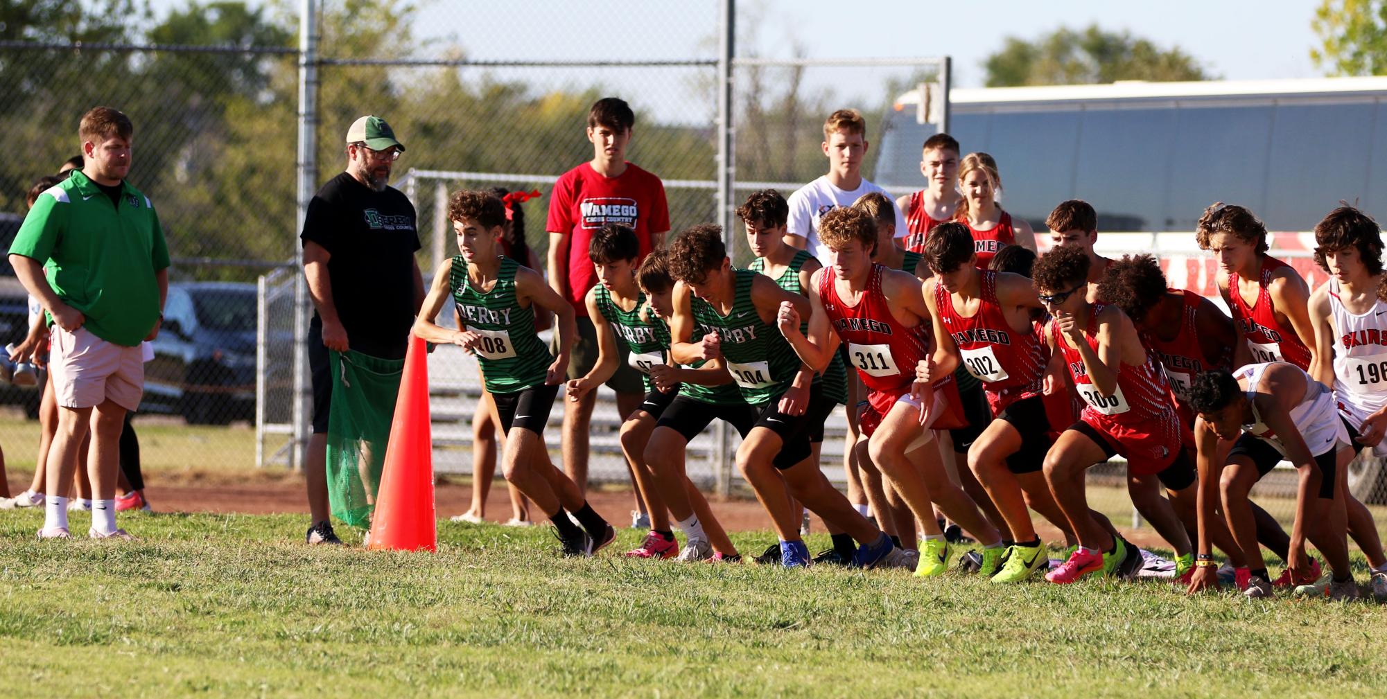 Cross Country at Newton Centennial Park (Photos by Maggie Elliott)