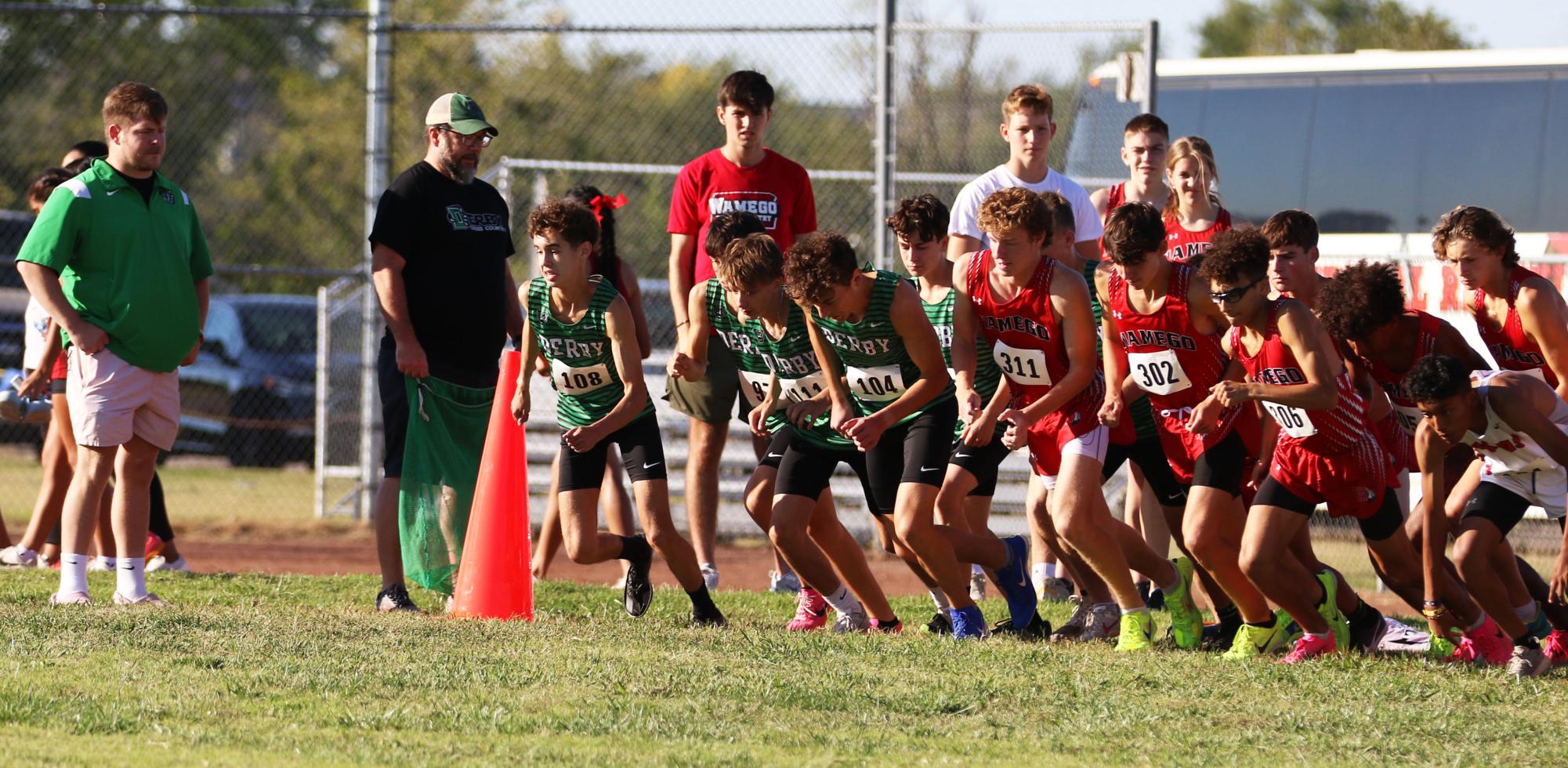 Cross Country at Newton Centennial Park (Photos by Maggie Elliott)