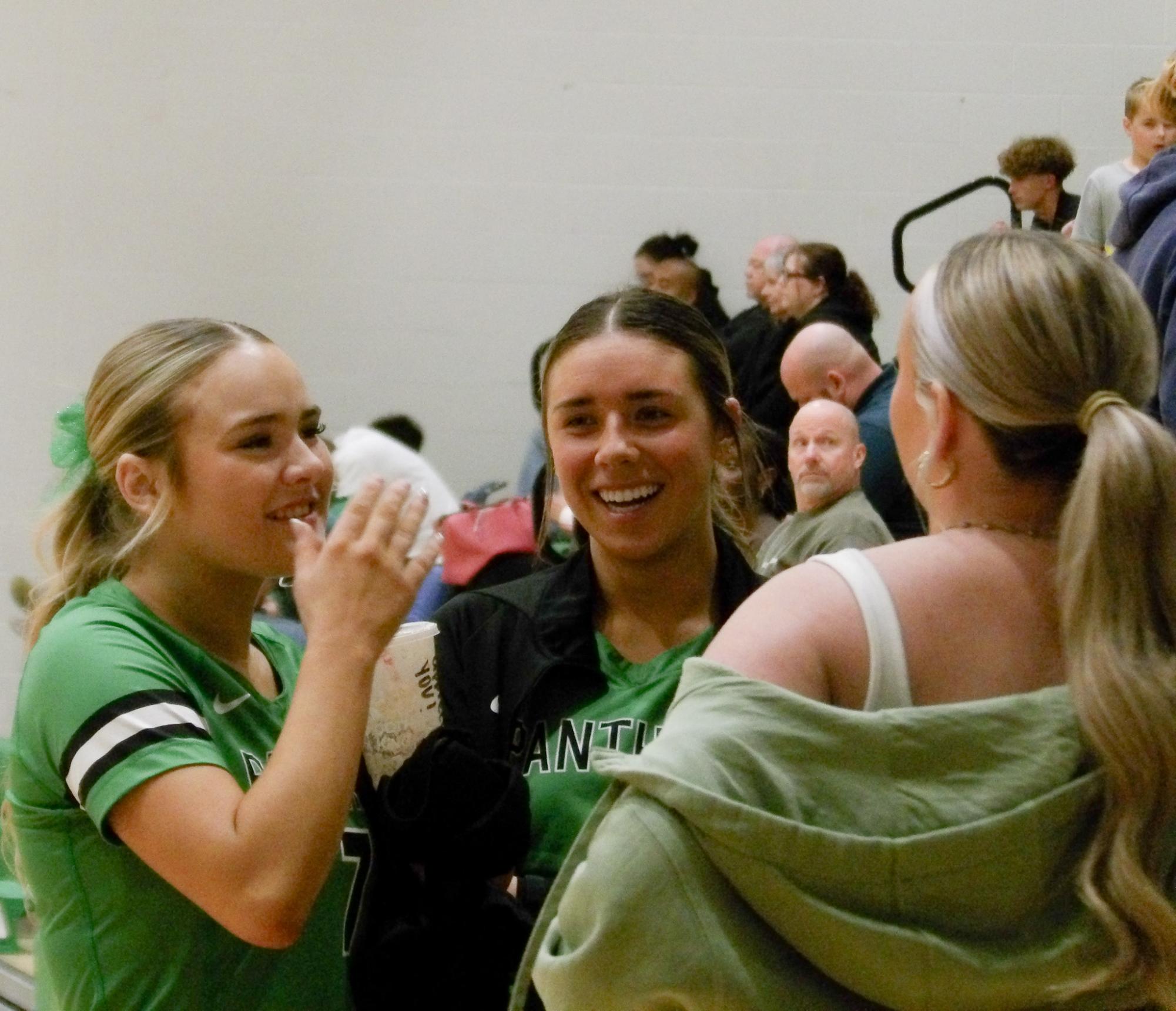 Varsity Volleyball vs Maize (Photos by Tripp Stratton)