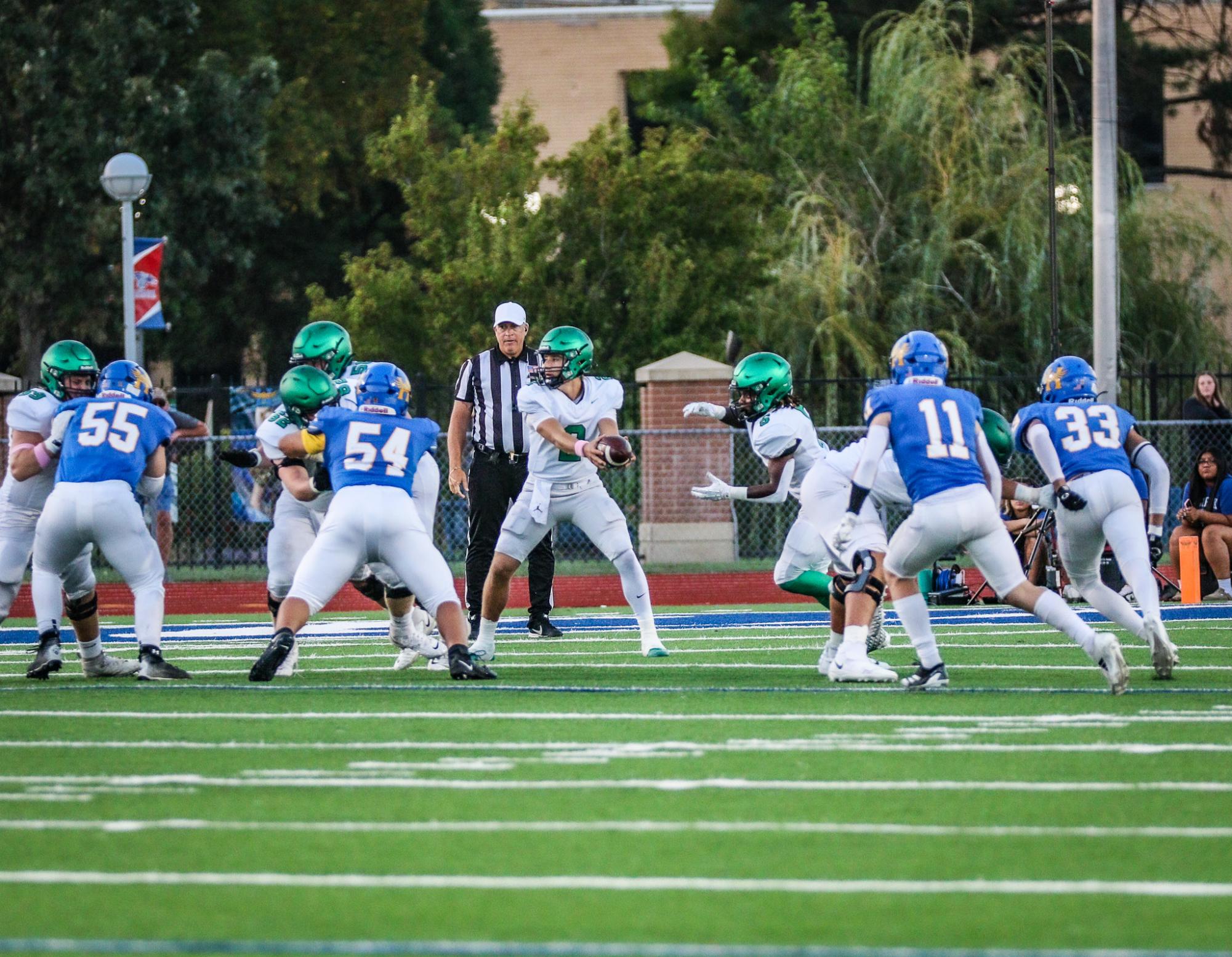 Football vs. Hutch (Photos By Liberty Smith)