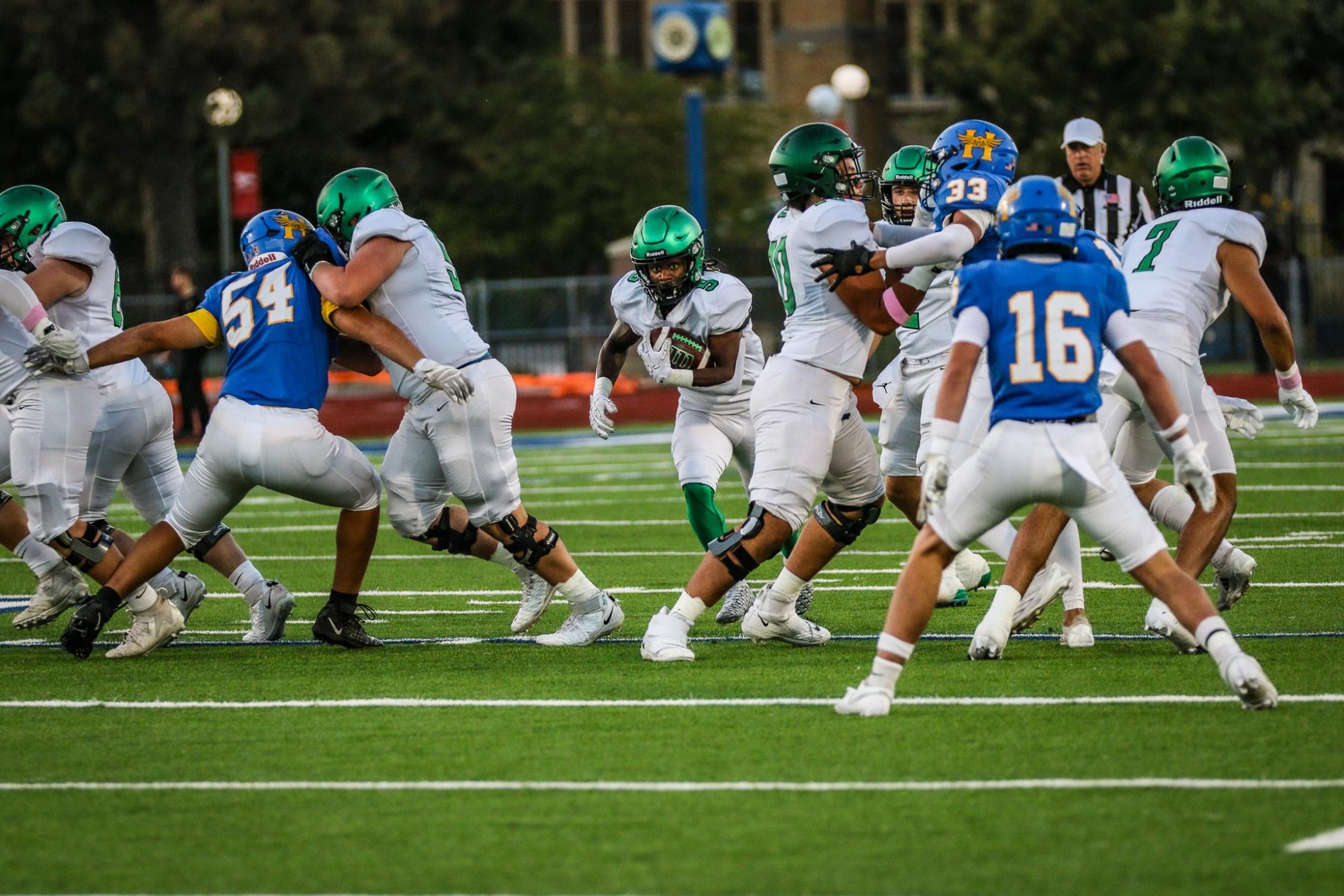 Football vs. Hutch (Photos By Liberty Smith)