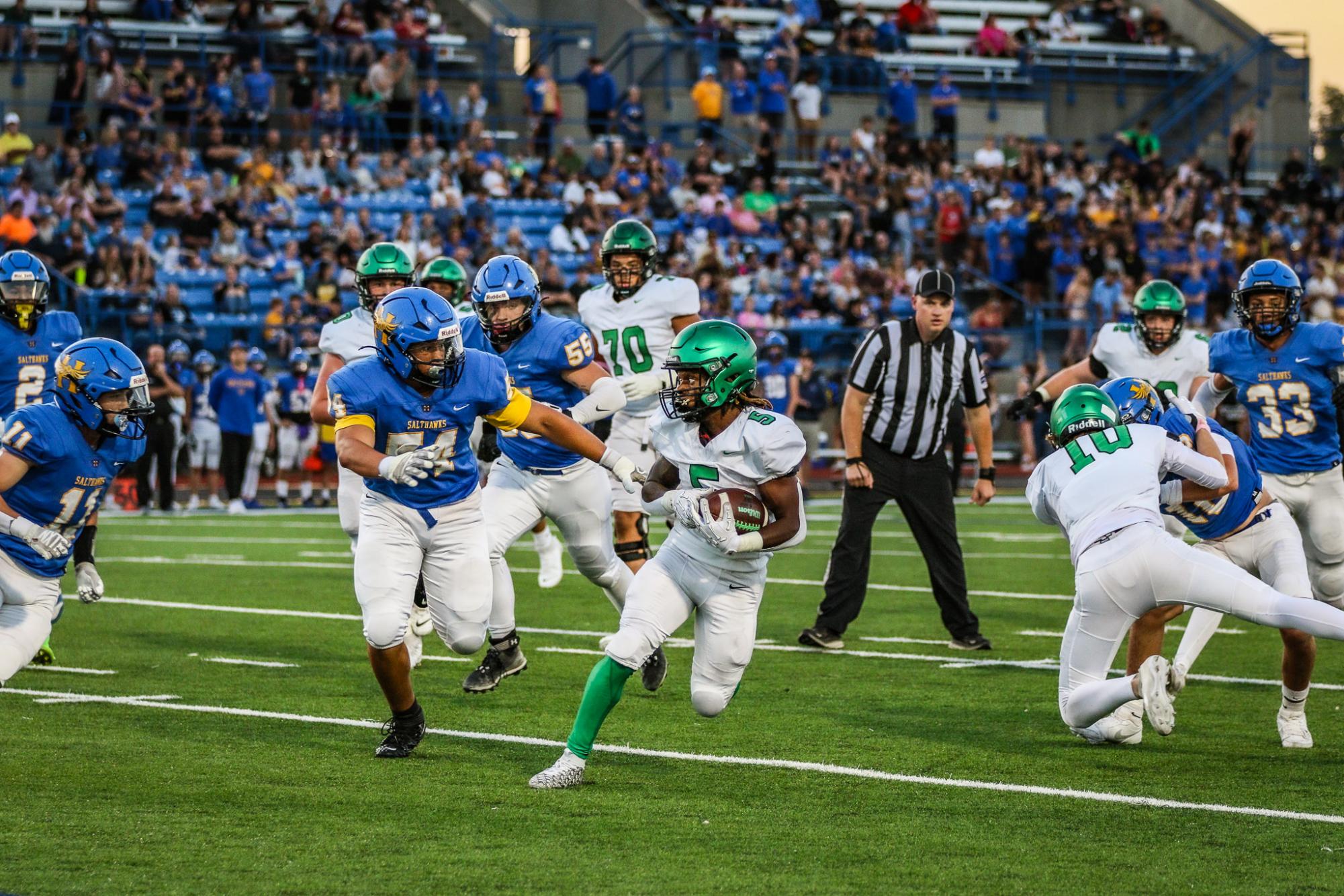 Football vs. Hutch (Photos By Liberty Smith)