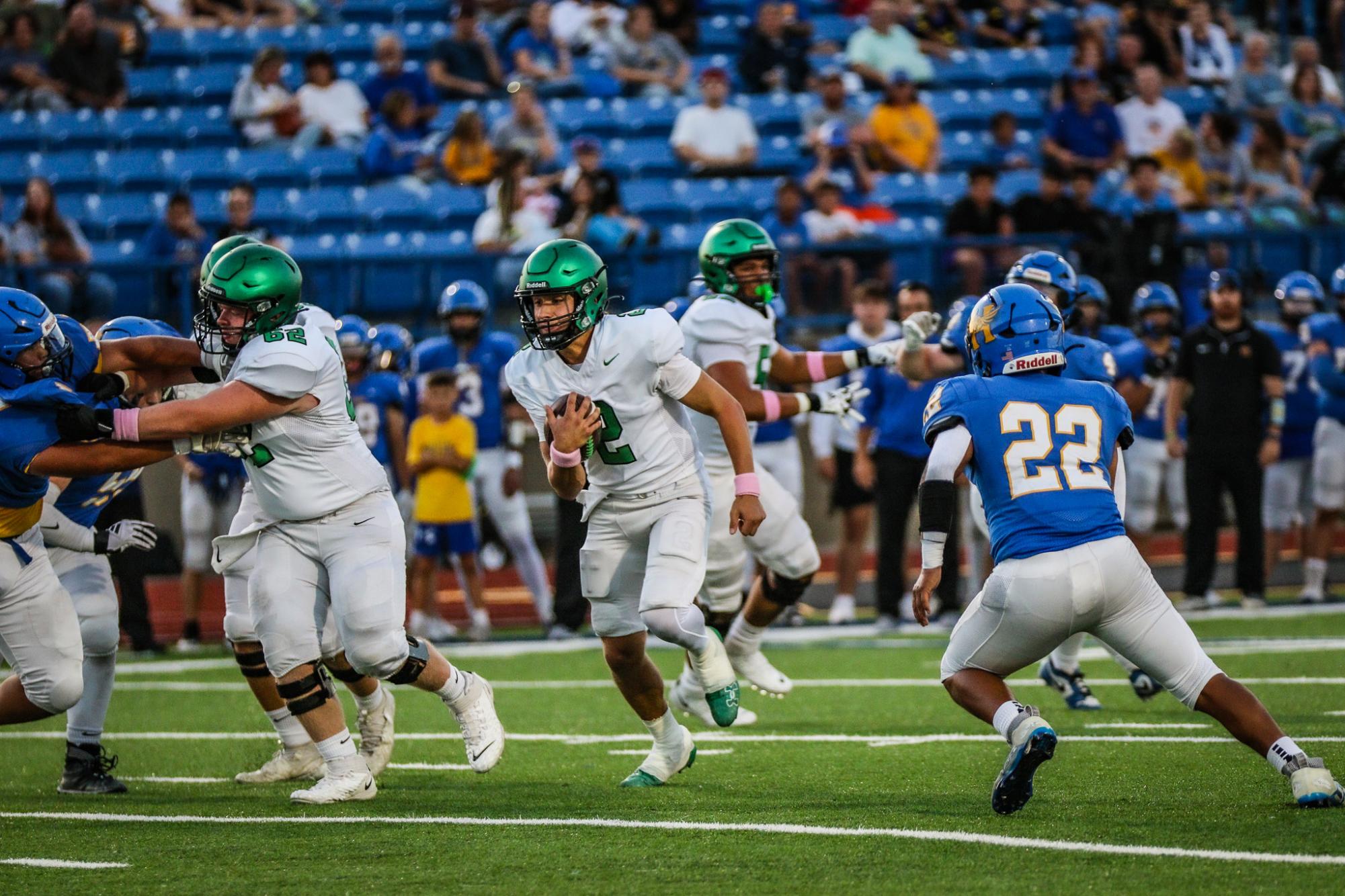 Football vs. Hutch (Photos By Liberty Smith)