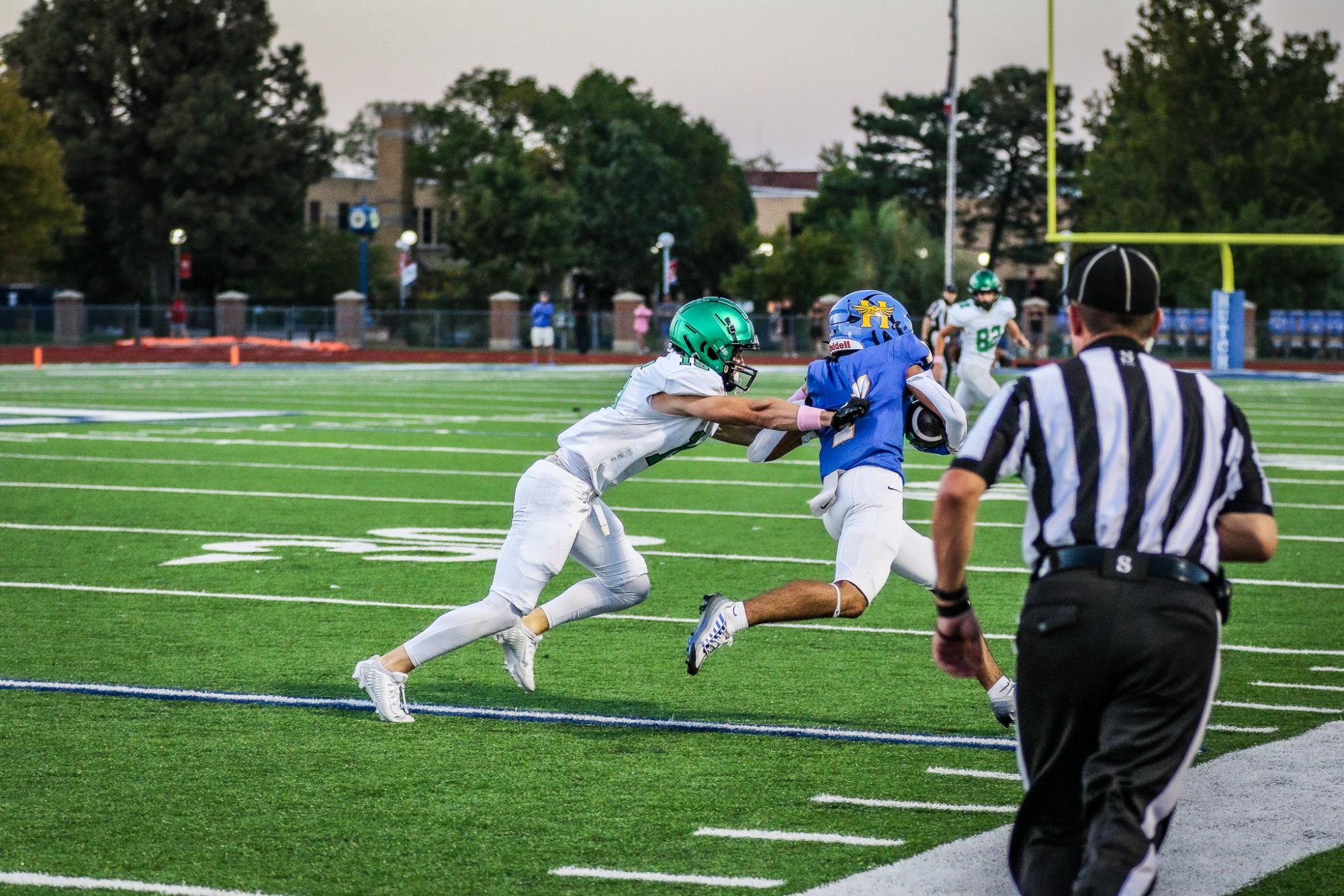 Football vs. Hutch (Photos By Liberty Smith)